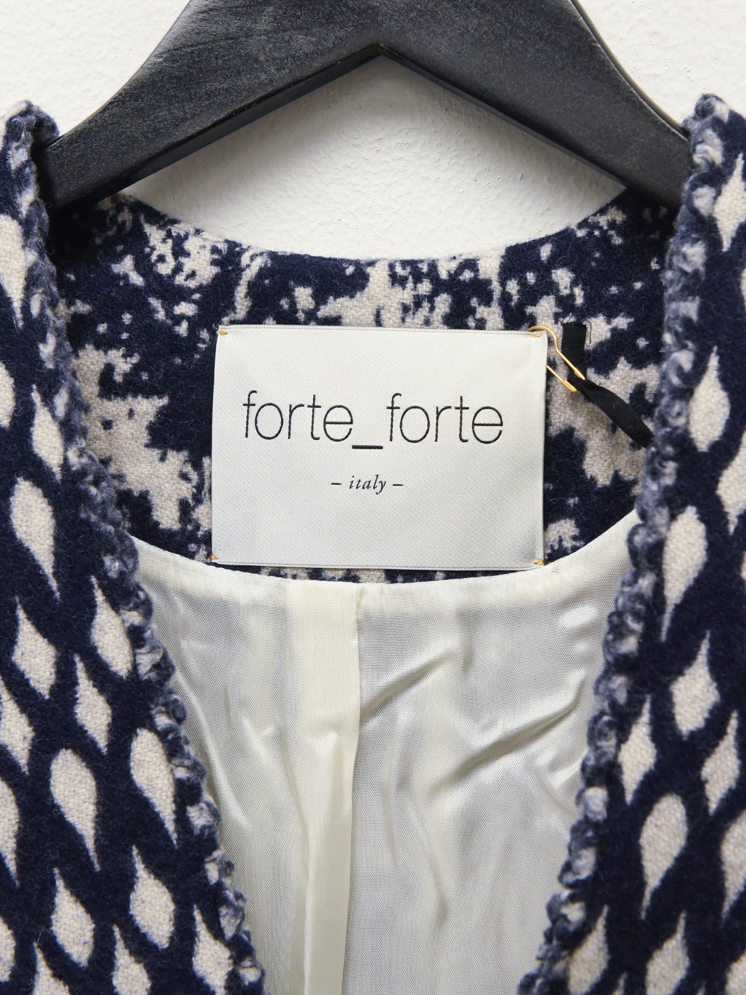 forte_forte FORTE FORTE Womens Graphic Print Coat Size XS / US 0-2 / IT 36-38 - 3 Thumbnail