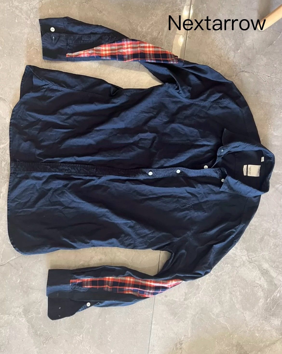 Visvim VisVim genuine pure cotton men's casual shirt Size US XL / EU 56 / 4 - 1 Thumbnail