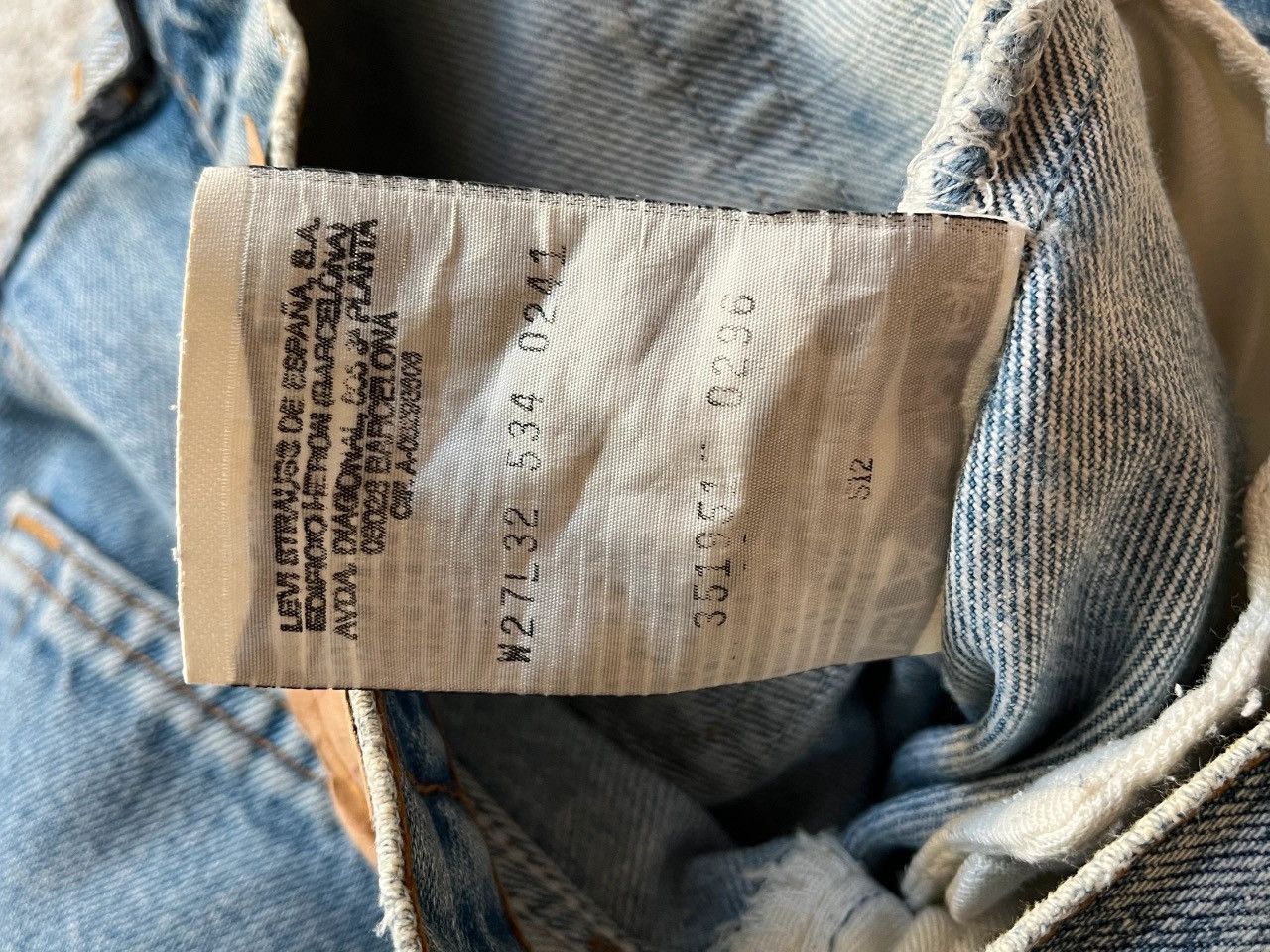Levi's Levi’s Jeans Sz W27 L32 Vintage 1996 Rare Women's Size 28" / US 6 / IT 42 - 11 Thumbnail