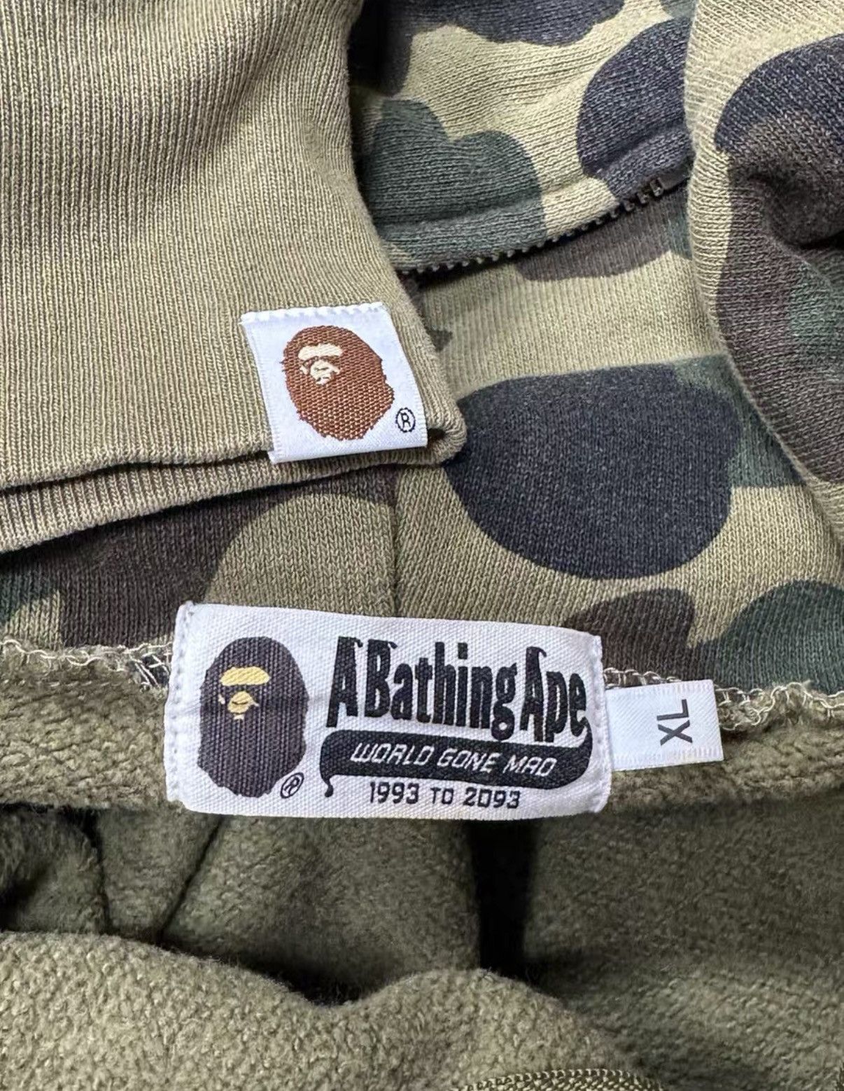 Bape BAPE Green Camo Shark Jacket K5 Size US XL / EU 56 / 4 - 3 Thumbnail