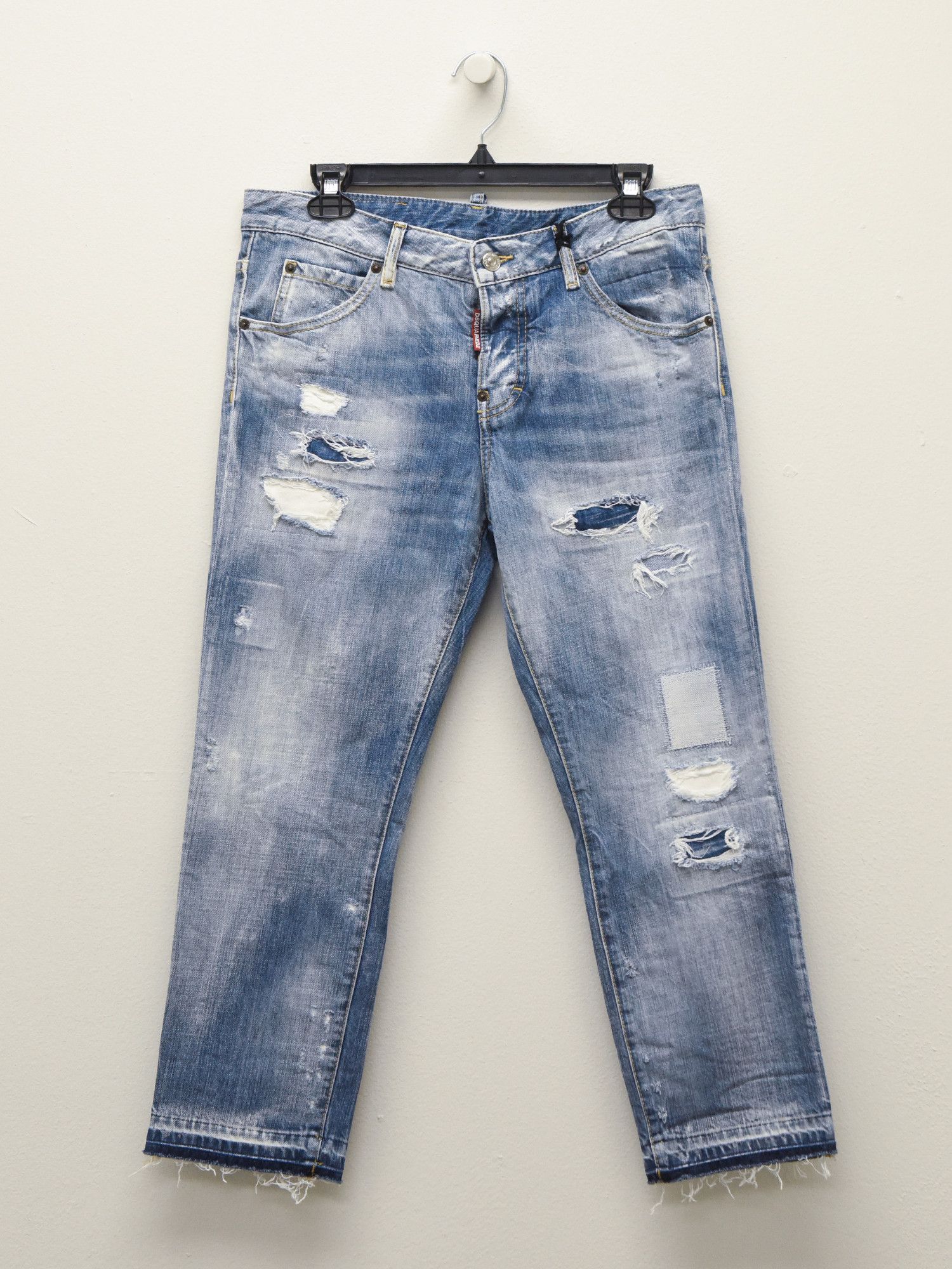 Dsquared2 DSQUARED2 Womens Cool Girl Cropped Jeans Size 27" / US 4 / IT 40 - 1 Thumbnail
