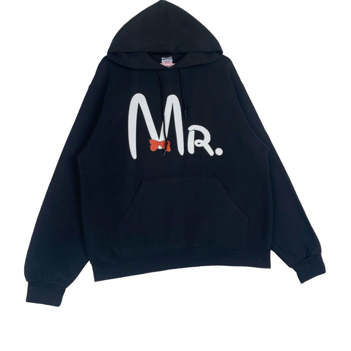 Jerzees Couple Love Mr Hoodie Sweatshirt Crewneck Pullover Jumper Size US L / EU 52-54 / 3 - 4 Thumbnail