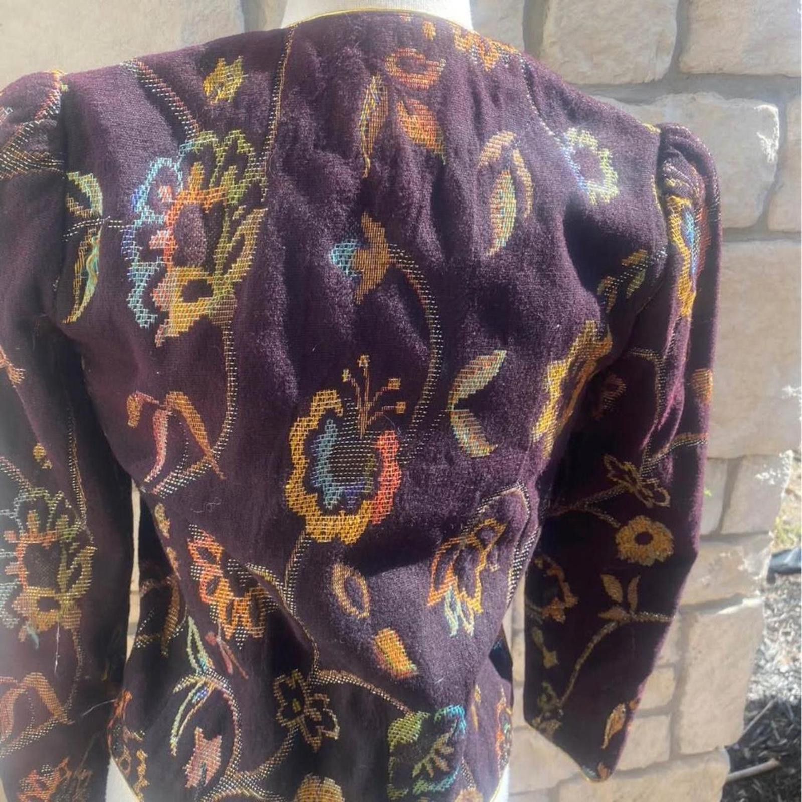 Other Vintage tapestry cardigan small Size S / US 4 / IT 40 - 2 Thumbnail