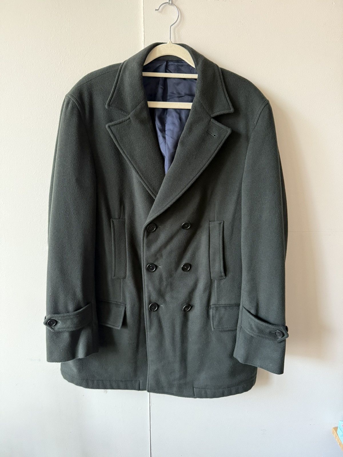 Sid Mashburn Sid Mashburn Peacoat Pine Wool/Cashmere Sz 50R $1950 Worn 2x Size US M / EU 48-50 / 2 - 1 Thumbnail