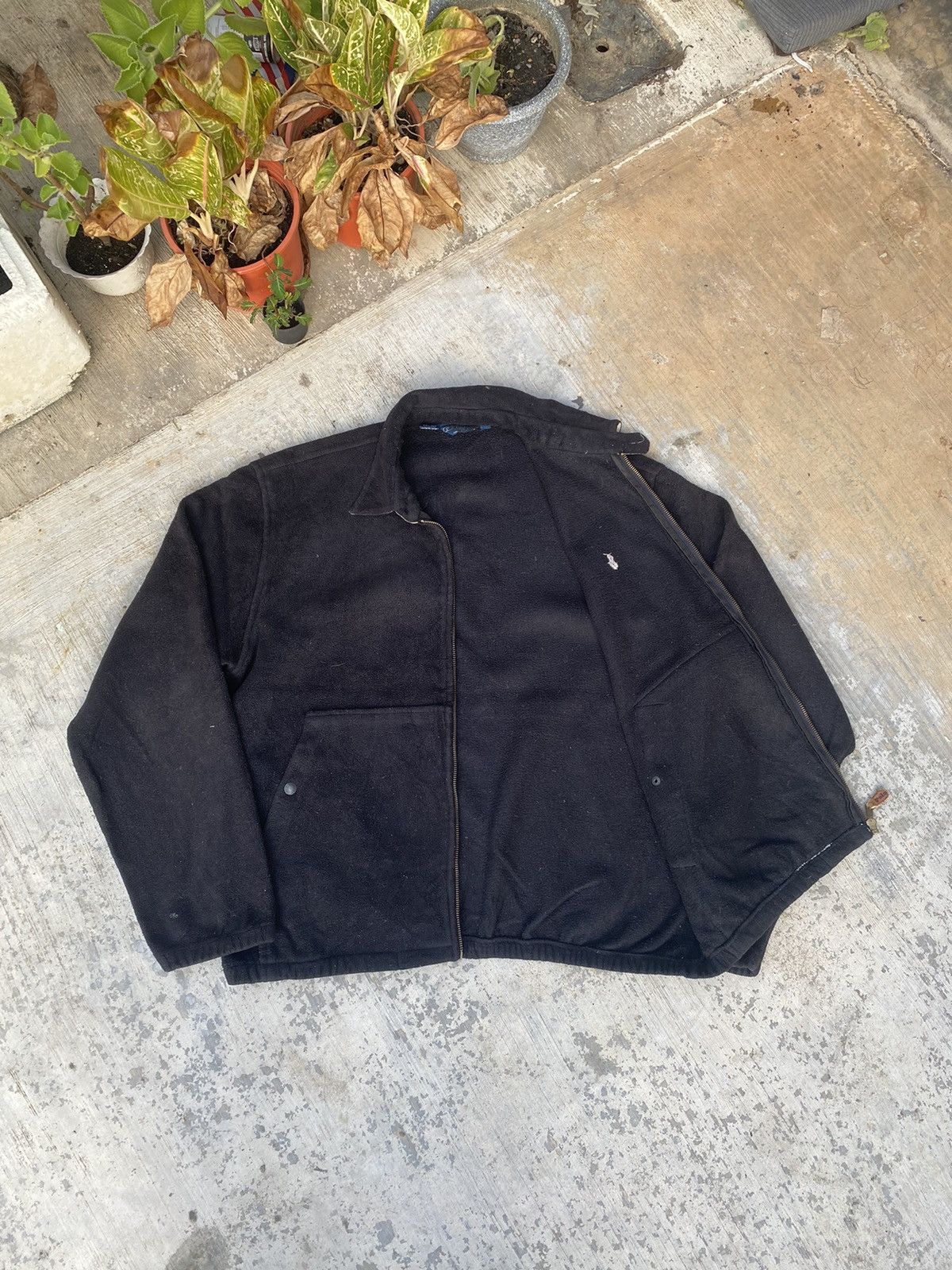 Polo Ralph Lauren Polo Ralph Lauren Zip Up Fleece Size US L / EU 52-54 / 3 - 3 Thumbnail