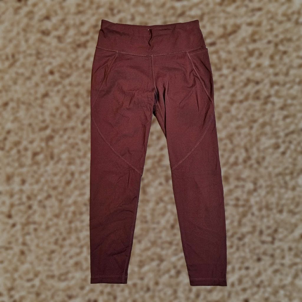 Sweaty Betty Sweaty Betty Pants Women Small Red 7/8 Leggings Power Stretch Casual Basic Skinny Compression Athleisure 90s? Wait Size 28" / US 6 / IT 42 - 1 Thumbnail