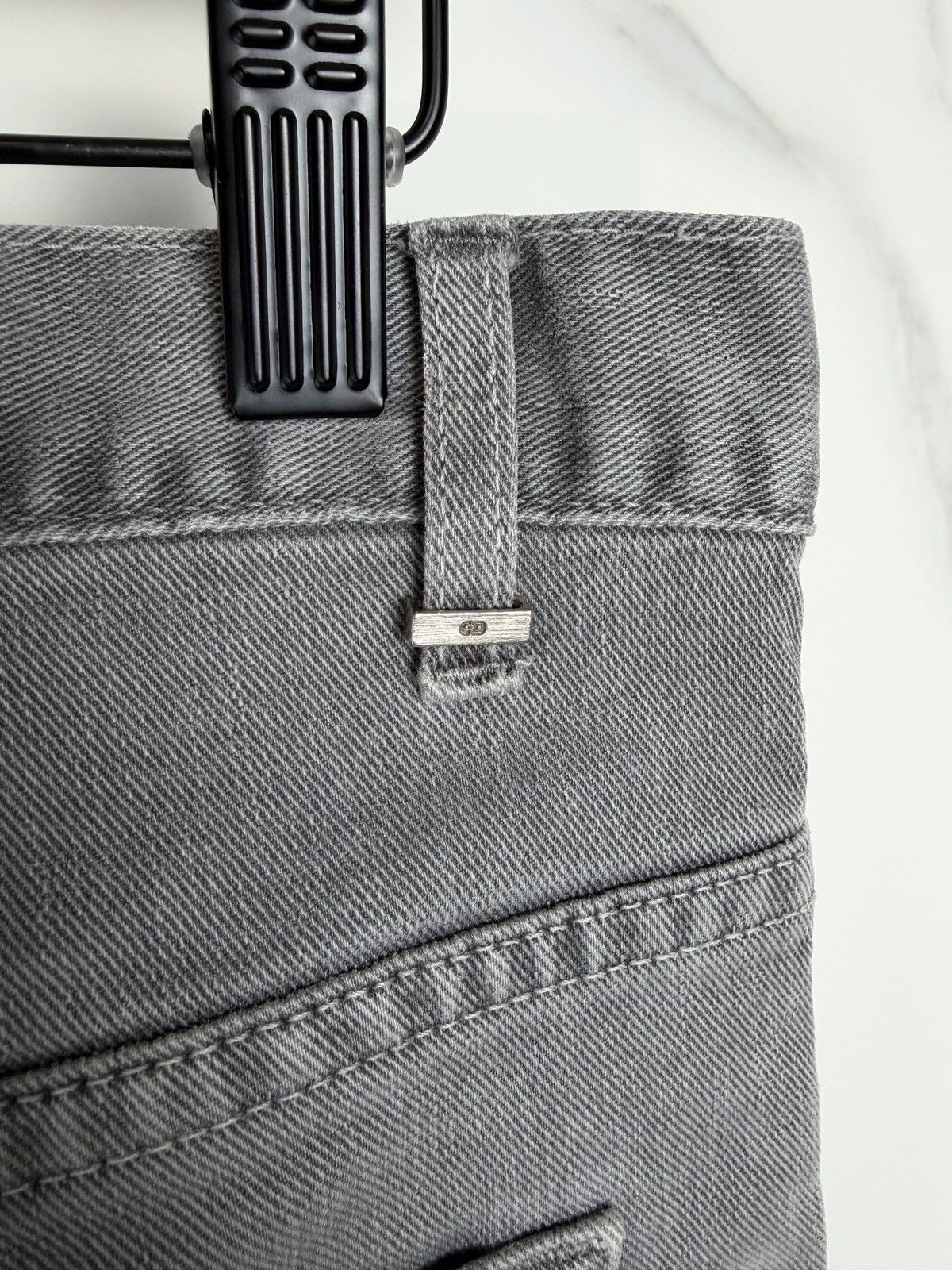 Dior SS11 Dior Homme Faded Distressed Gray Denim Jeans KVA Size US 29 - 3 Thumbnail