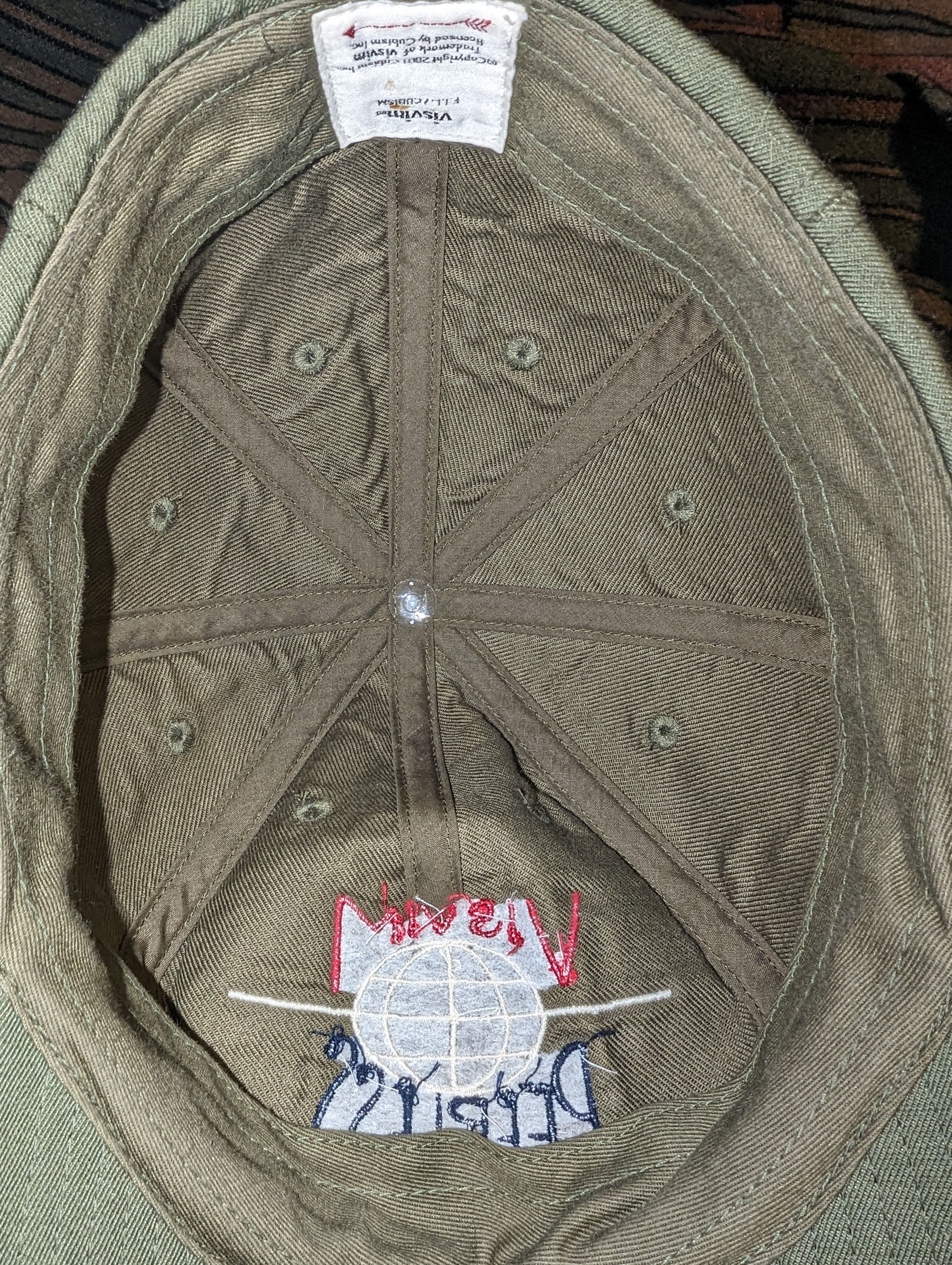 Visvim VISVIM Excelsior Peerless Logo Wool & Linen Baseball Cap Size ONE SIZE - 6 Thumbnail