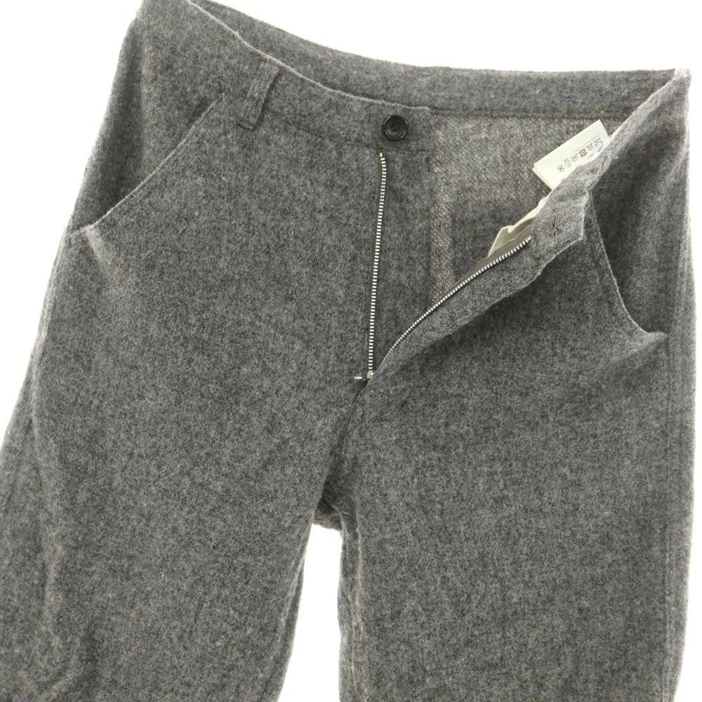 Comme des Garcons SHIRT Casual Pants Wool Nylon Casual Slacks Zip Up Gray Size US 31 - 4 Thumbnail