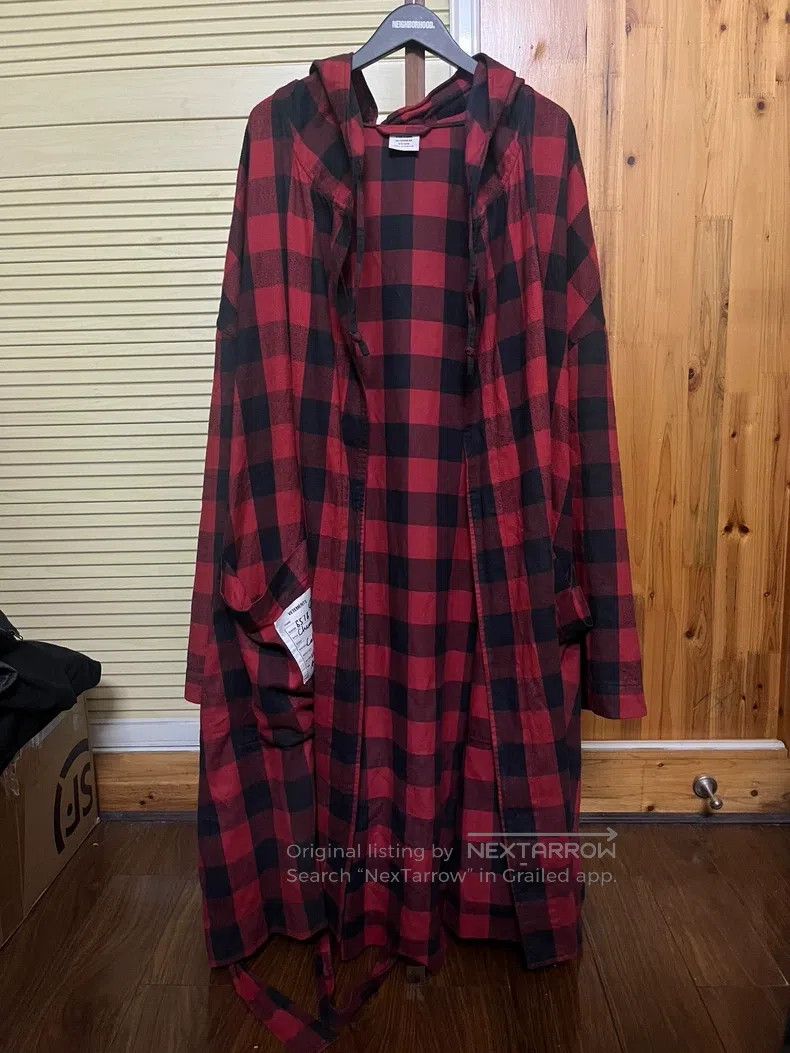 Vetements Vetements Plaid Bathrobe Jacket Size US L / EU 52-54 / 3 - 1 Thumbnail