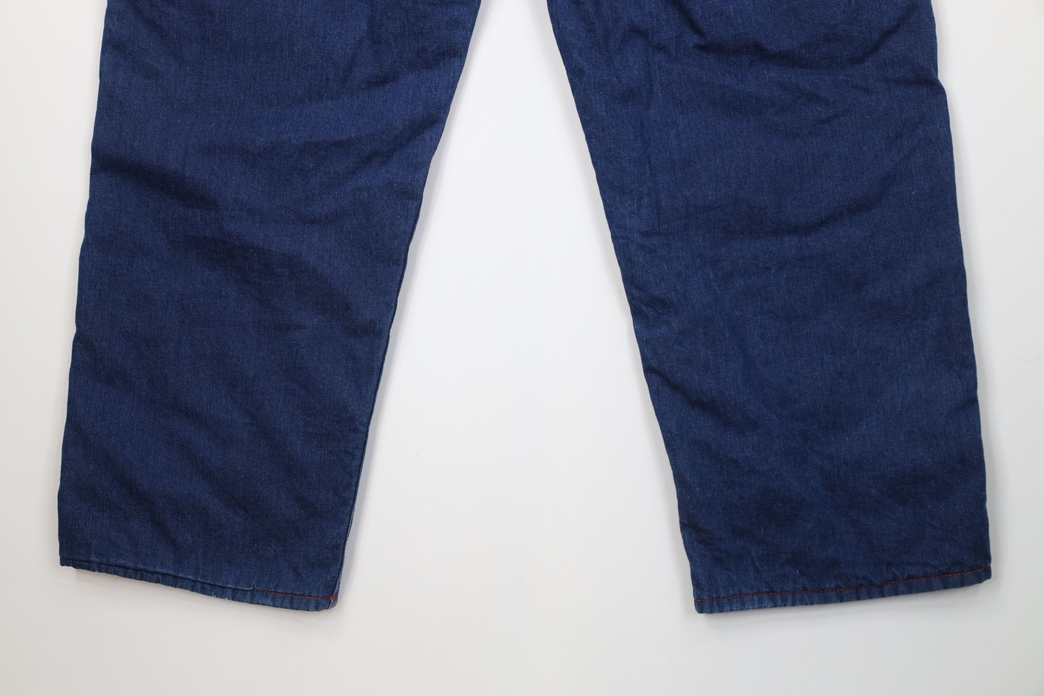 Vintage Vintage 70s Streetwear Insulated Wide Leg Dungaree Jeans US Size US 42 / EU 58 - 14 Thumbnail