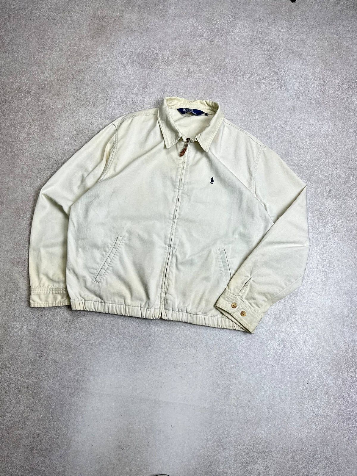 Polo Ralph Lauren Vintage Polo Ralph Lauren Cotton Bomber Jacket Rare XL Mens Size US XL / EU 56 / 4 - 6 Thumbnail