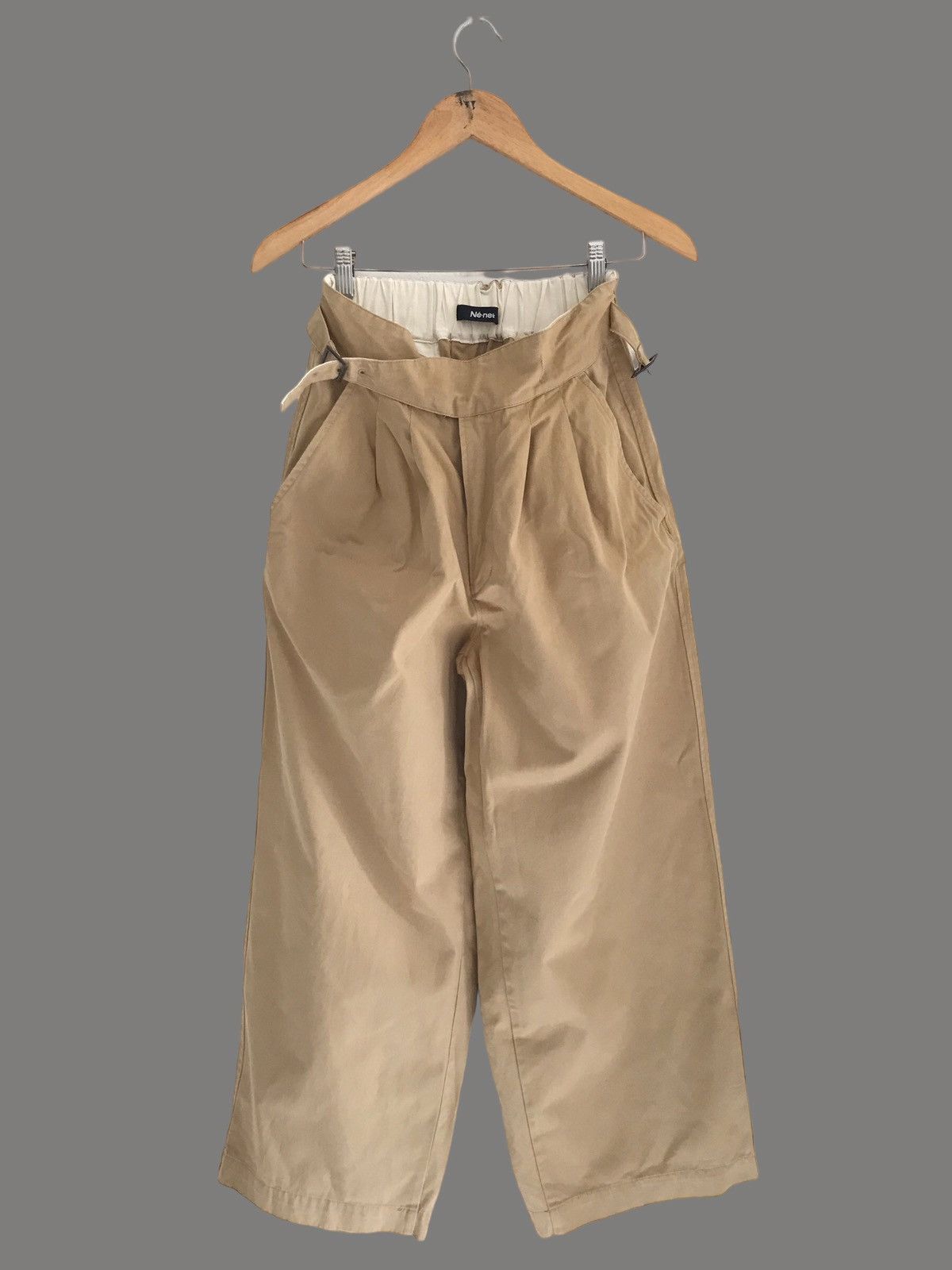 image of Issey Miyake x Ne Net Ne-Net Gurkha Pants in Kaki, Men's (Size 30)