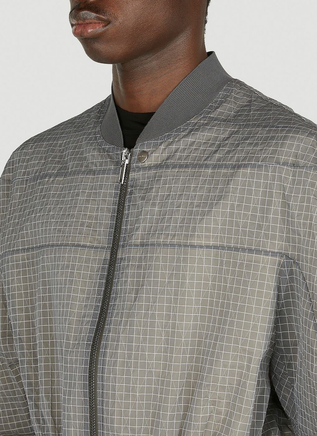 Rick Owens o1y0325 Bomber Jacket in Grey Size US S / EU 44-46 / 1 - 2 Thumbnail