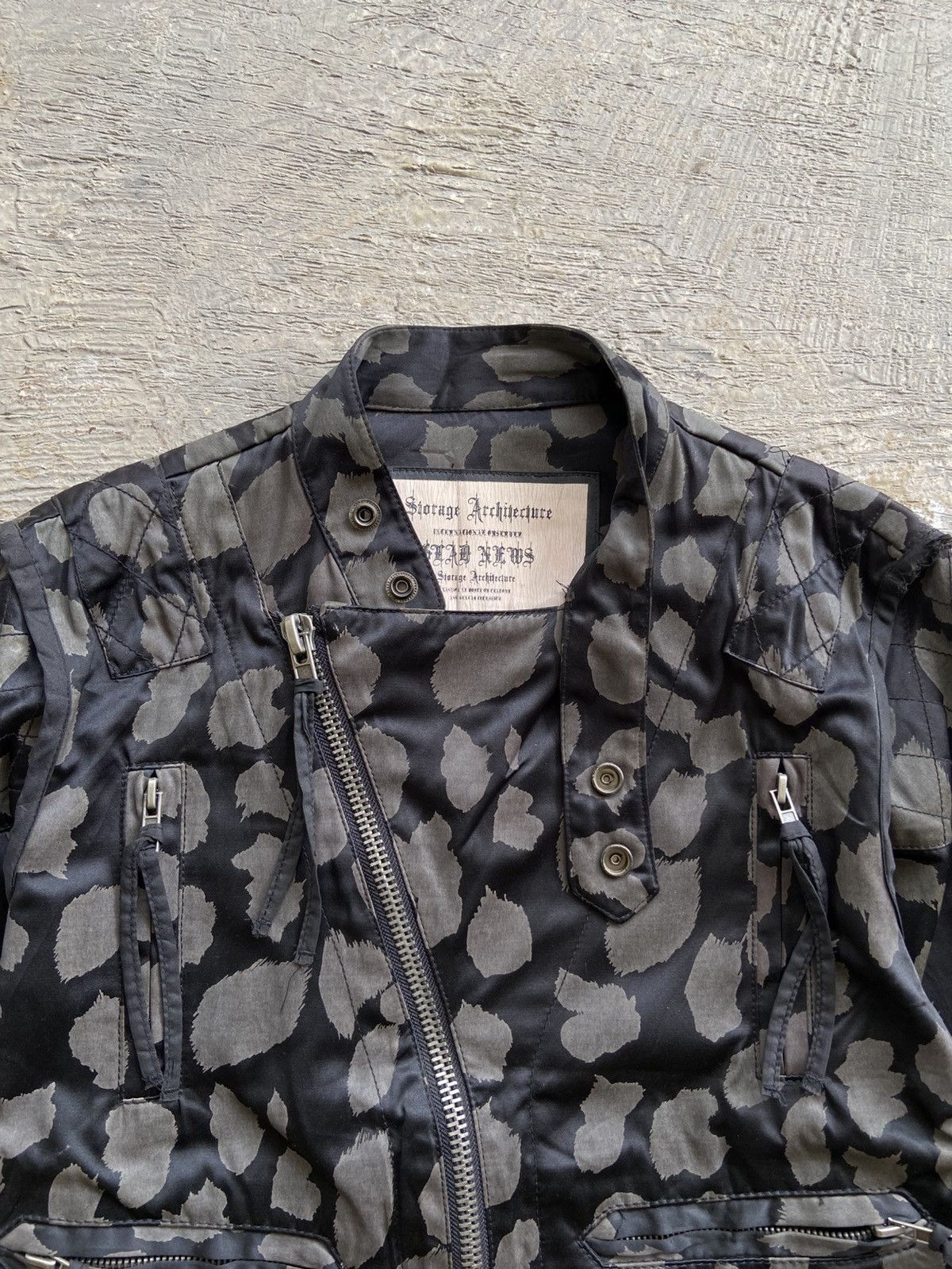Ekam 2000s Glad News - Vkei Style Riders Jacket Size S / US 4 / IT 40 - 3 Thumbnail