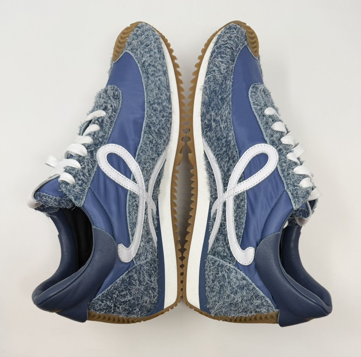 Loewe Loewe Flow Runner Raw Denim Sneaker Size US 12 / EU 45 - 4 Thumbnail