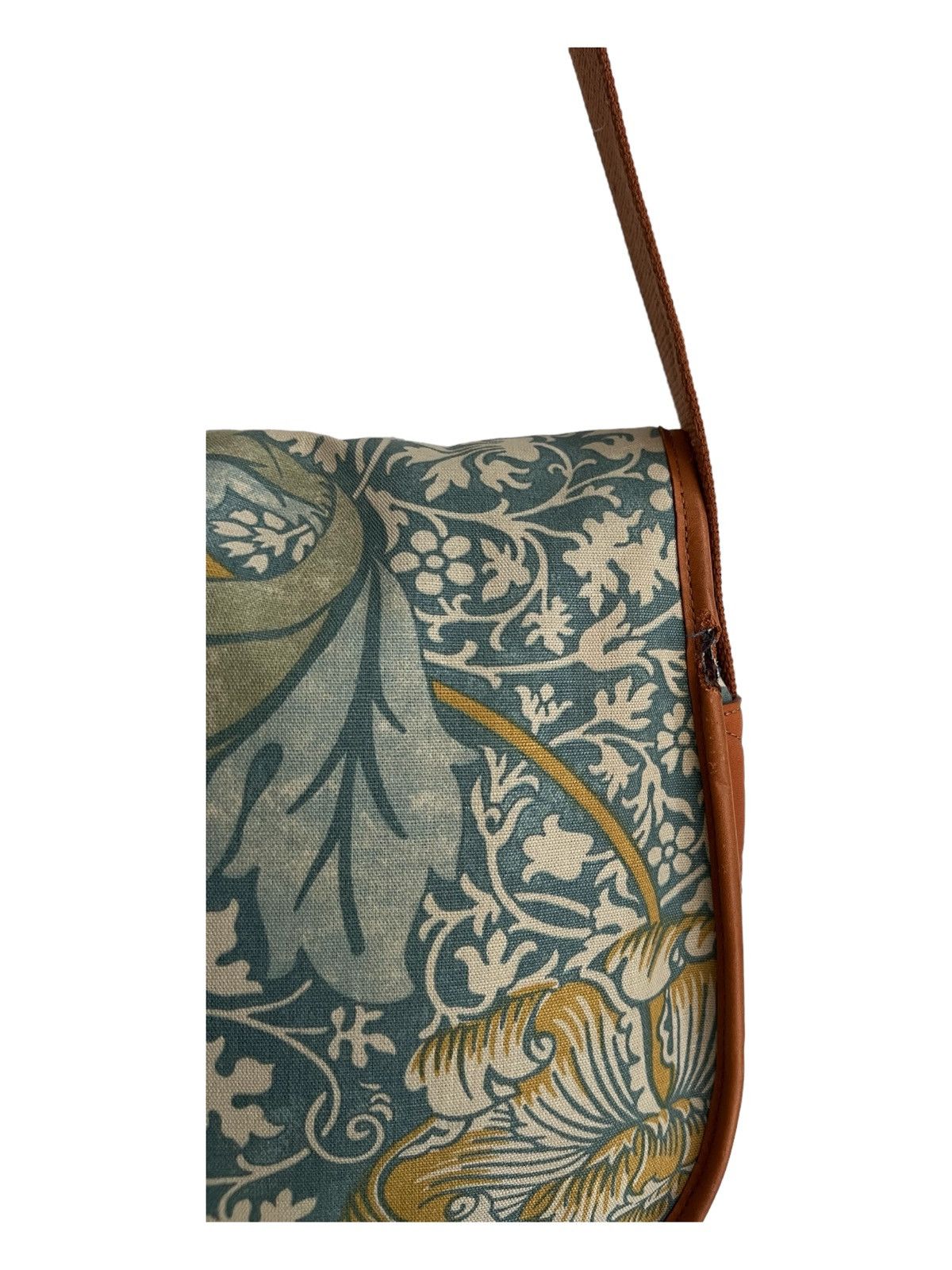 Barbour Barbour x William Morris 🌷Jacquard Leather Messenger Bag Size ONE SIZE - 10 Thumbnail