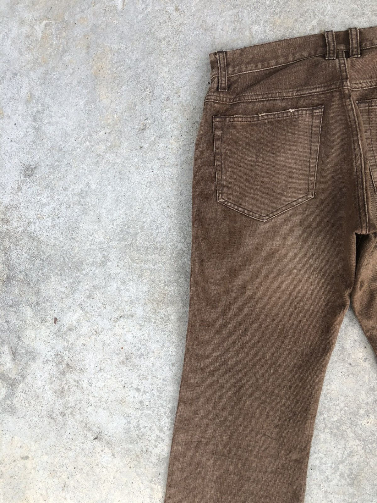 If Six Was Nine Japanese Monsieur Flared Jeans Distreesed Jeans Bootcut Size US 30 / EU 46 - 9 Thumbnail