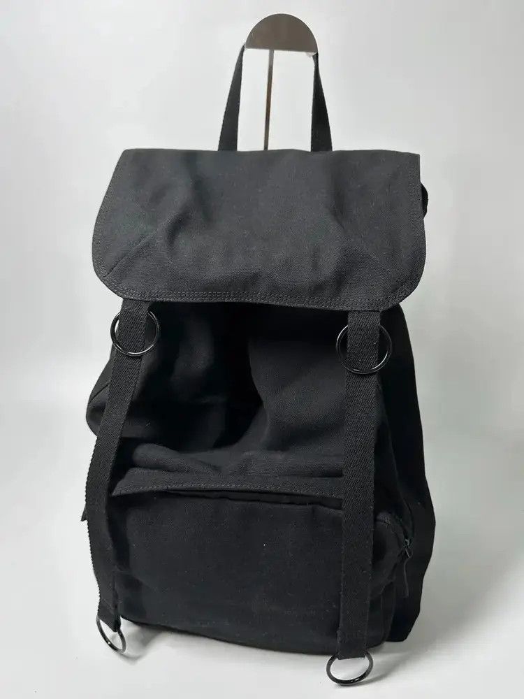 EASTPAK/17AW NYLON BACKPACK/リュック/ナイロン/ブラック EASTPAK×RAF