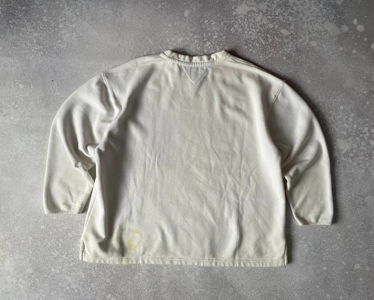 Tommy Hilfiger × Vintage Vintage 90s Tommy Hilfiger Crewneck Sweatshirt Big Logo Y2K Size US XL / EU 56 / 4 - 5 Thumbnail