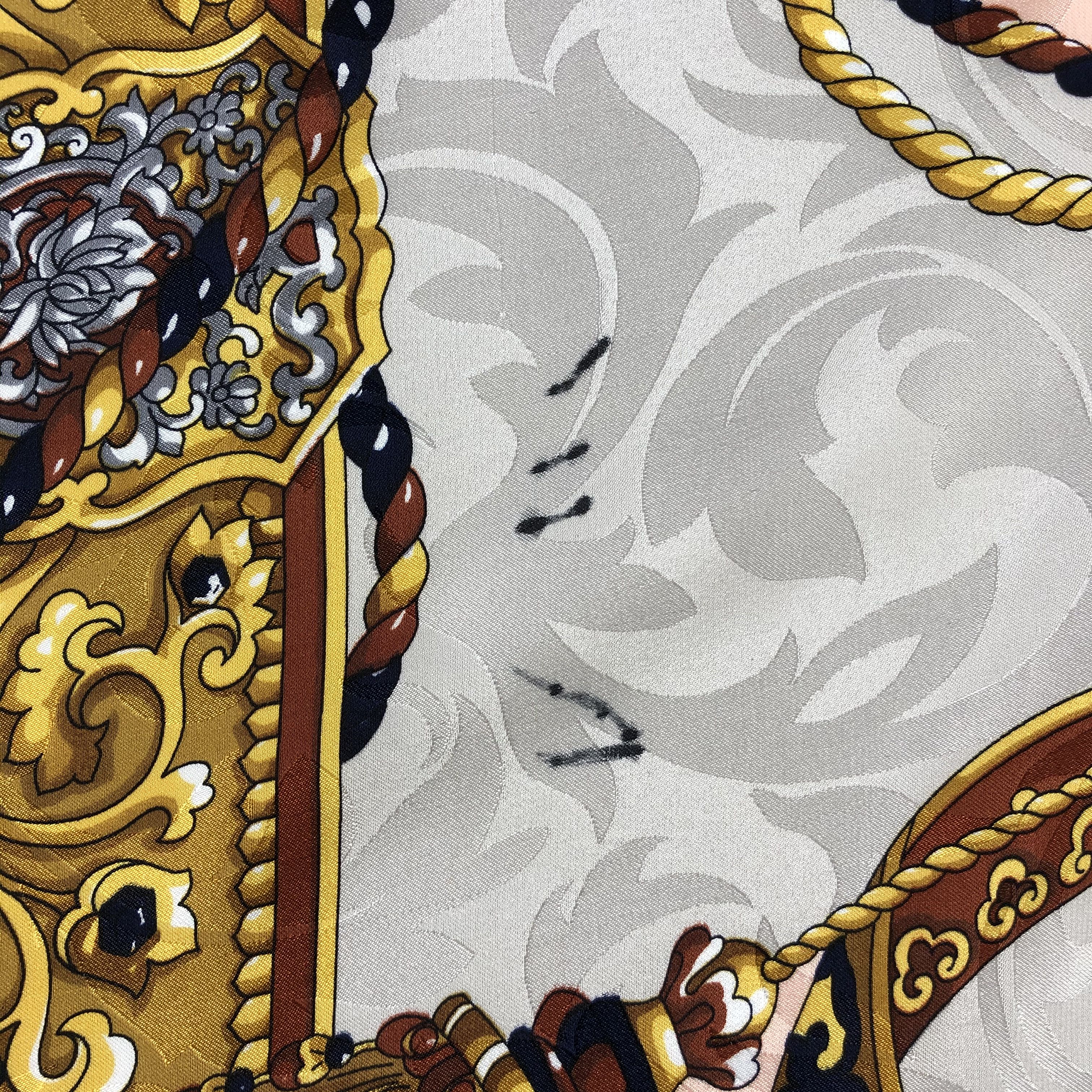 Other Vintage Pierre Baxel Silk Scarf Size ONE SIZE - 8 Thumbnail