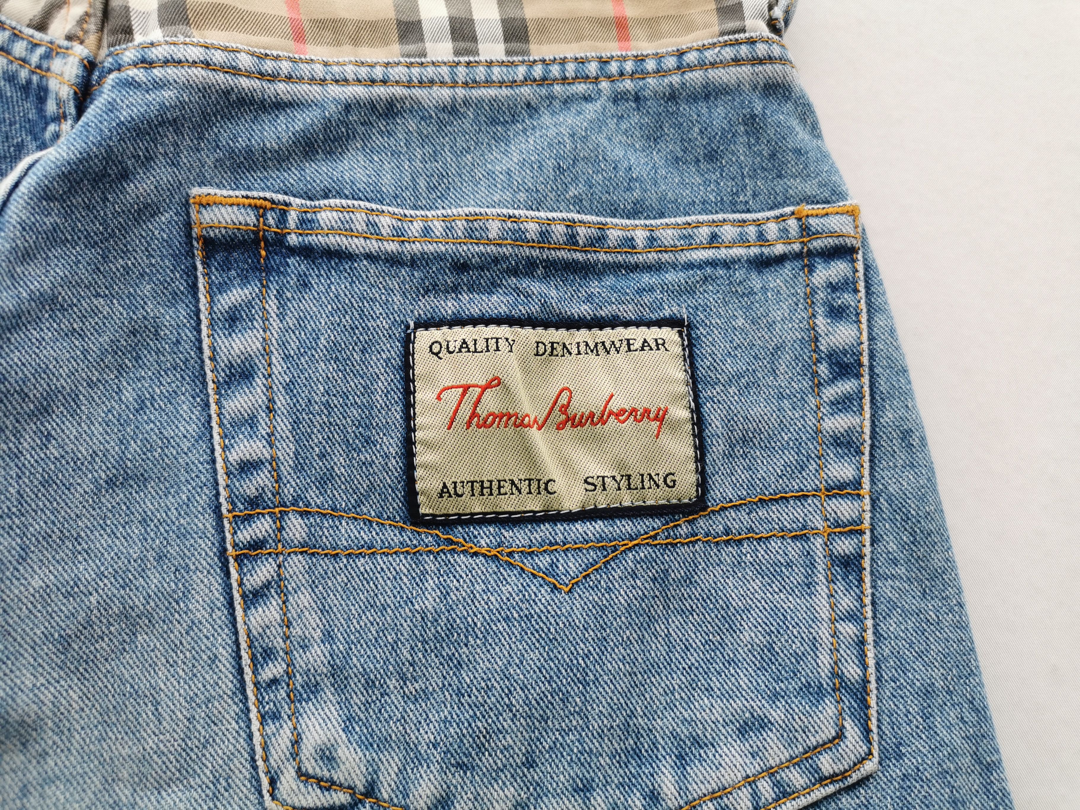 Burberry Vintage 90's Burberry Made In Italy Denim Jeans Size 28 Size US 28 / EU 44 - 7 Thumbnail