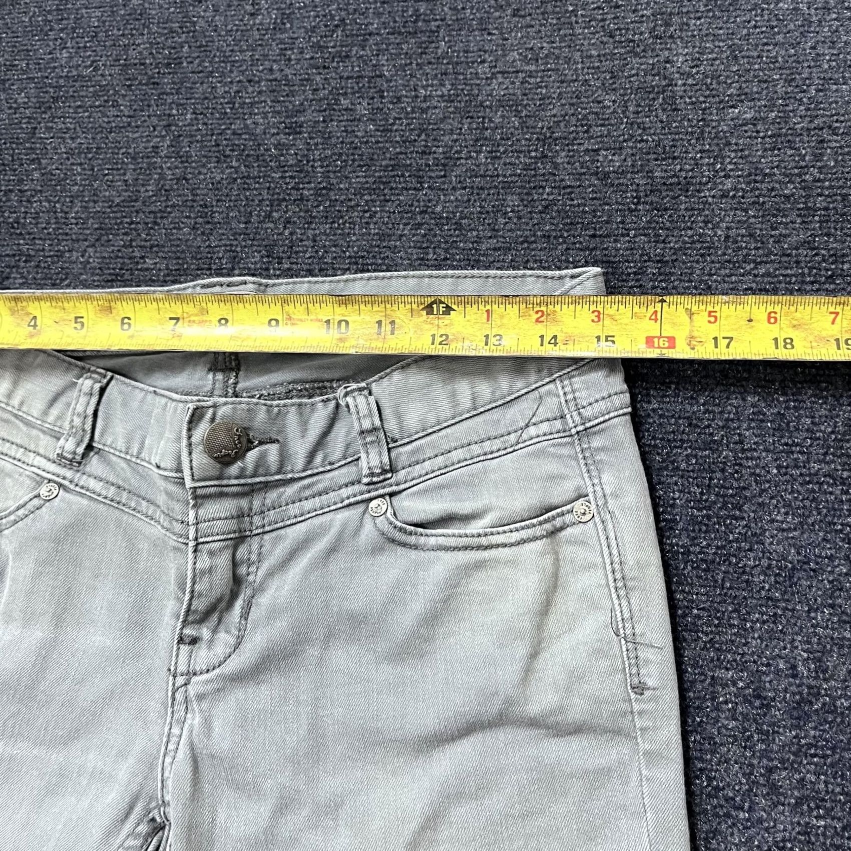 Free People Free People Jeans Womens 26 Gray Skinny Stretch Denim Pants Casual Colored Gray Size 26" / US 2 / IT 38 - 7 Thumbnail