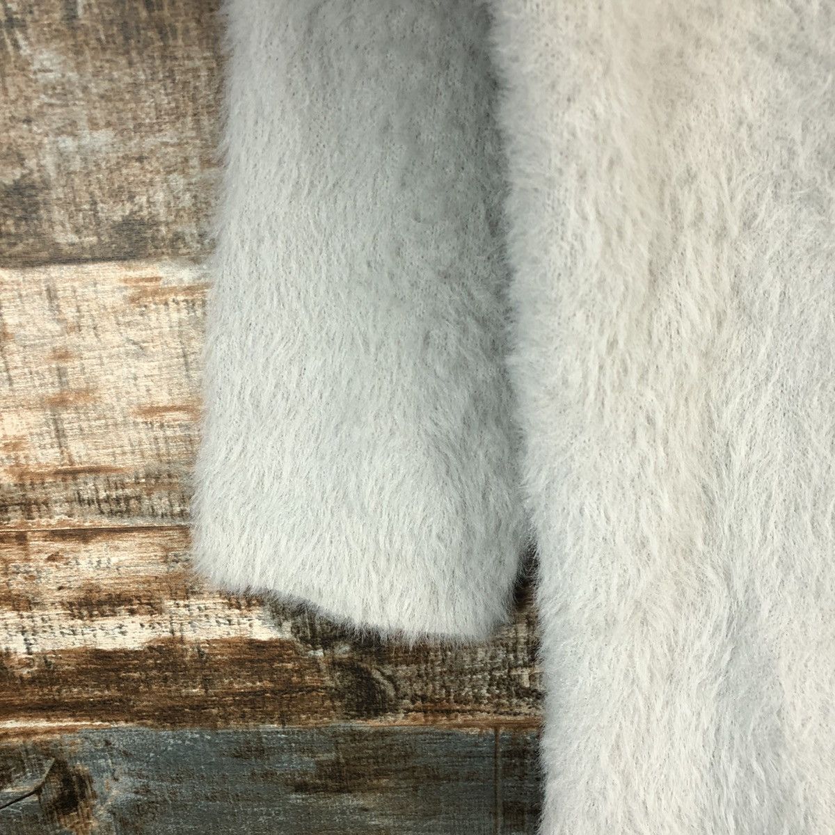 Homespun Knitwear × Japanese Brand Rope Picnic Grey Cardigan Knitwear #A1319 Size L / US 10 / IT 46 - 7 Thumbnail