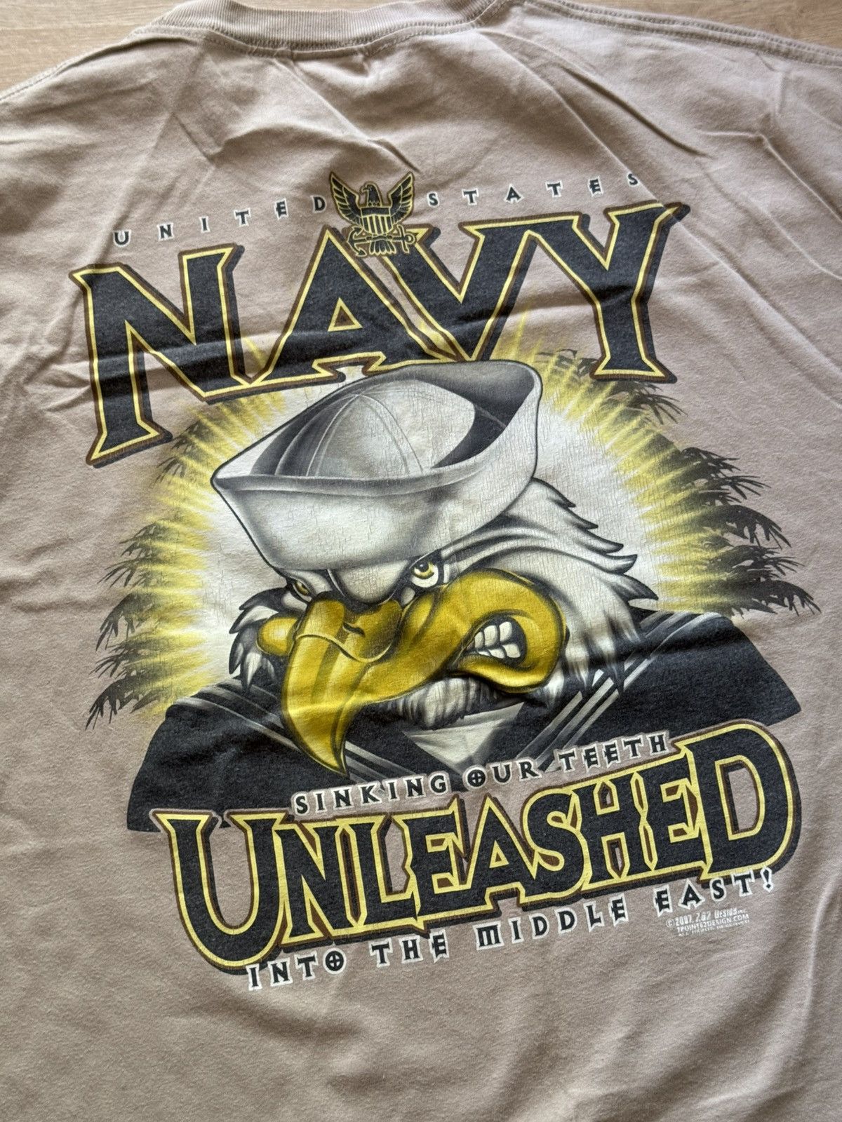 Other Middle Eastern Operation’s Navy United States USMC T-shirt Size US XL / EU 56 / 4 - 5 Thumbnail
