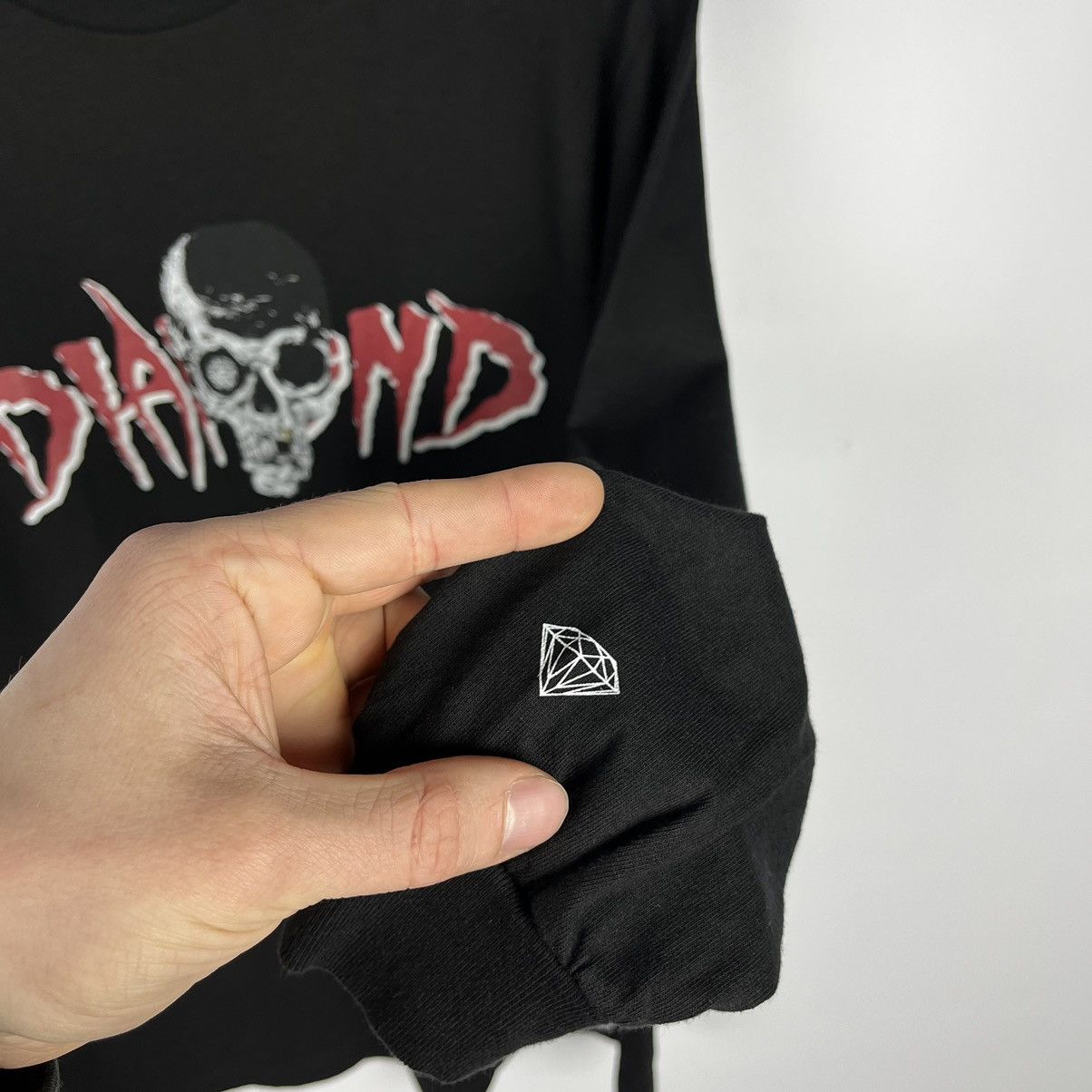 Diamond Supply Co. Diamond supply co. skulls sk8 big logo longsleeve Size US M / EU 48-50 / 2 - 7 Thumbnail