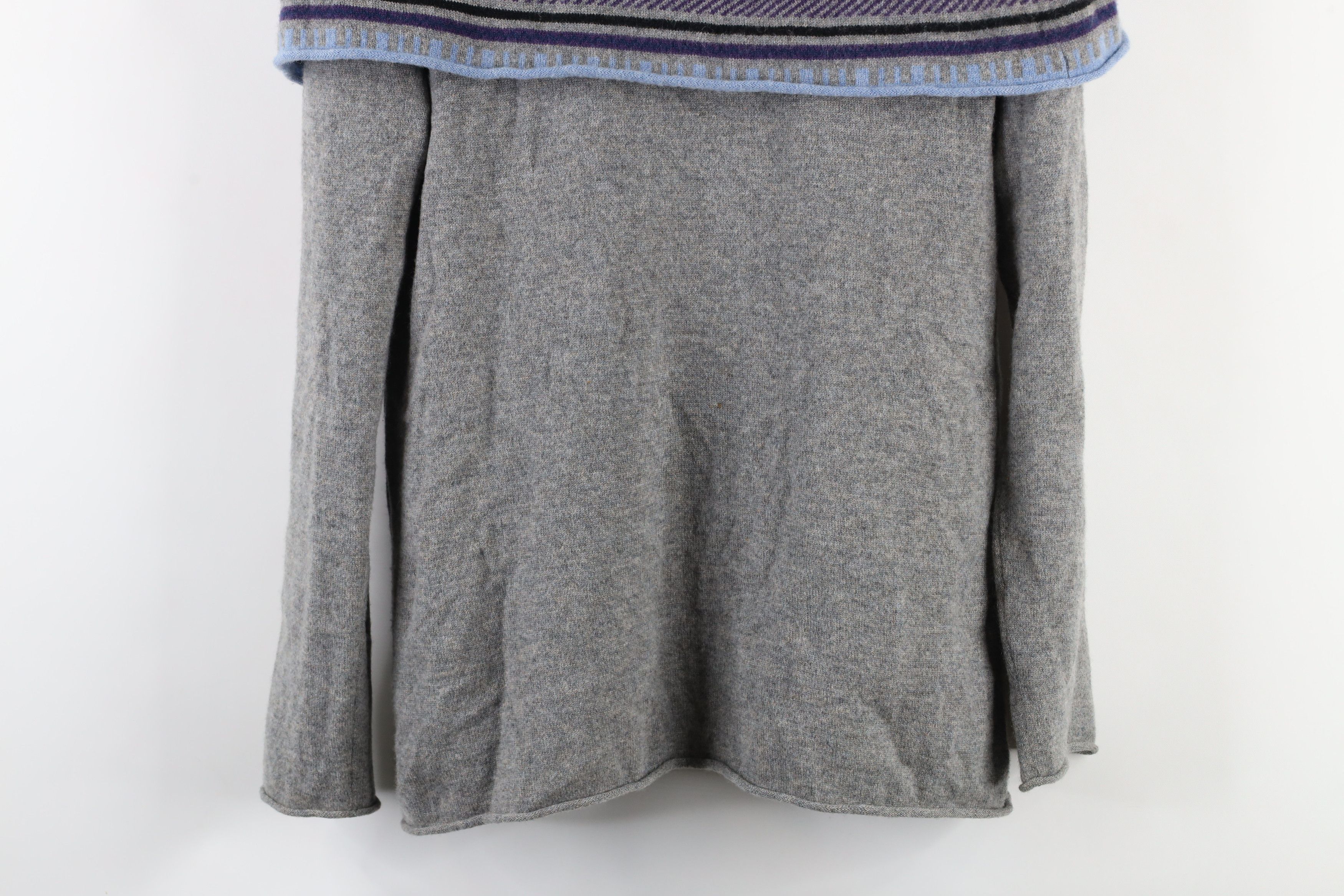Vintage Vintage 90s Streetwear Cashmere Knit Funnel Neck Sweater Size M / US 6-8 / IT 42-44 - 3 Thumbnail
