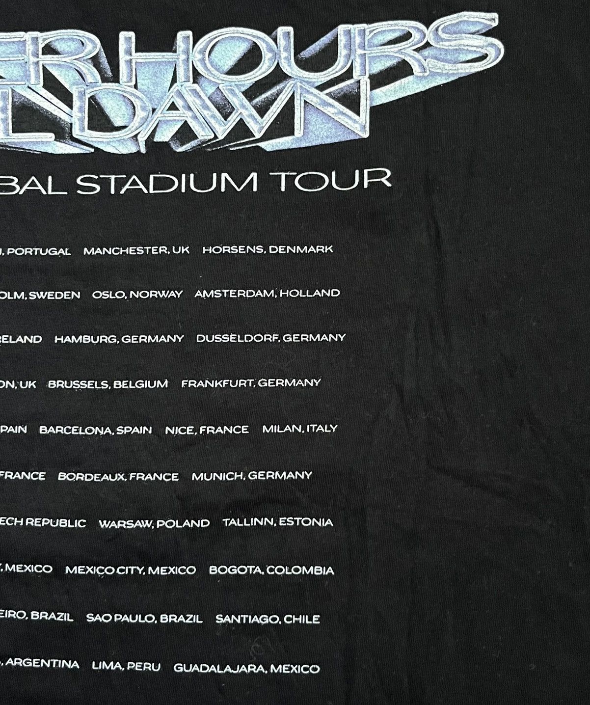 Band Tees The Weeknd XO 2023 After Hours Til Down Tour Shirt Size US M / EU 48-50 / 2 - 6 Thumbnail