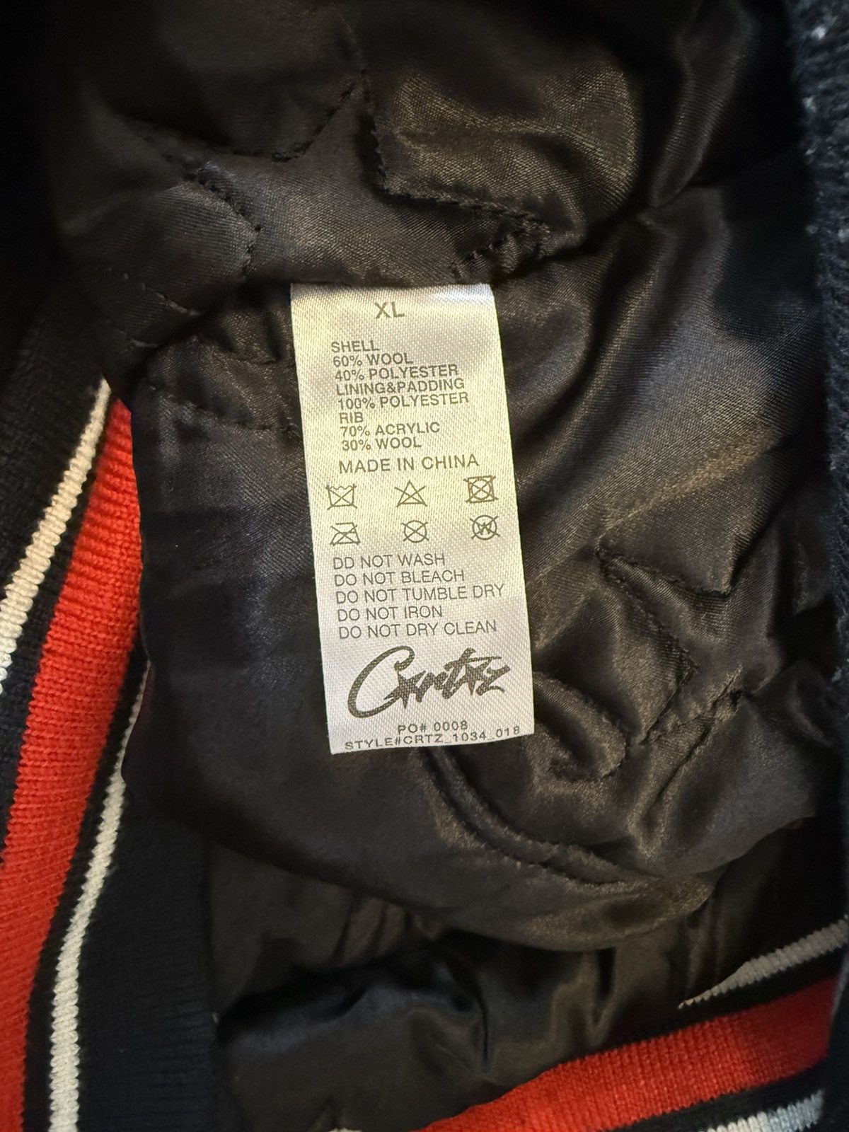 Corteiz Cortiez RTW GOAT Varsity Jacket Size US XL / EU 56 / 4 - 6 Thumbnail