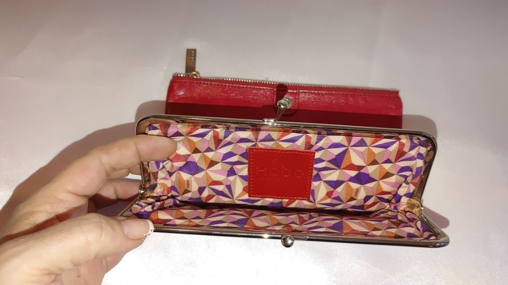 Hobo HOBO International Red Leather Wallet Clutch Size ONE SIZE - 12 Thumbnail