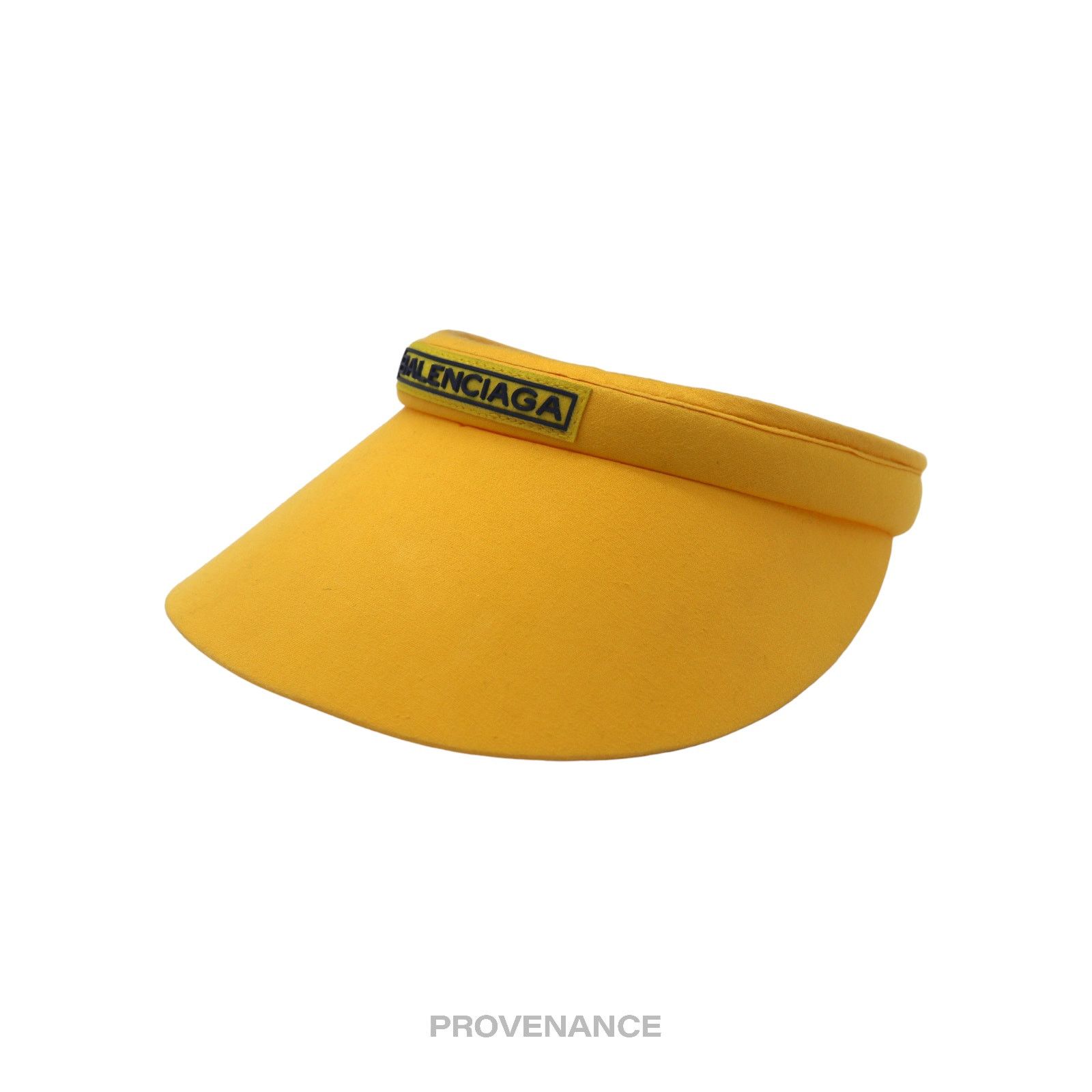 Balenciaga 🔴 Balenciaga Logo Visor - Yellow Size ONE SIZE - 2 Thumbnail