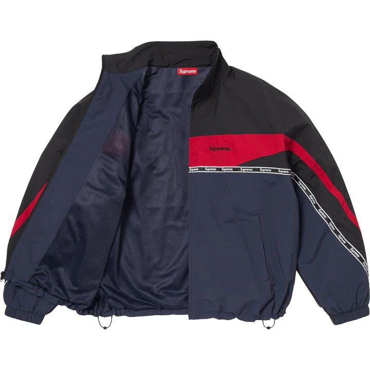 Supreme Supreme Logo Taping Track Jacket Size US M / EU 48-50 / 2 - 2 Thumbnail