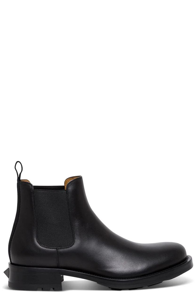 Valentino o1y0525 Ankle Boots in Black Size US 7 / EU 40 - 1 Thumbnail