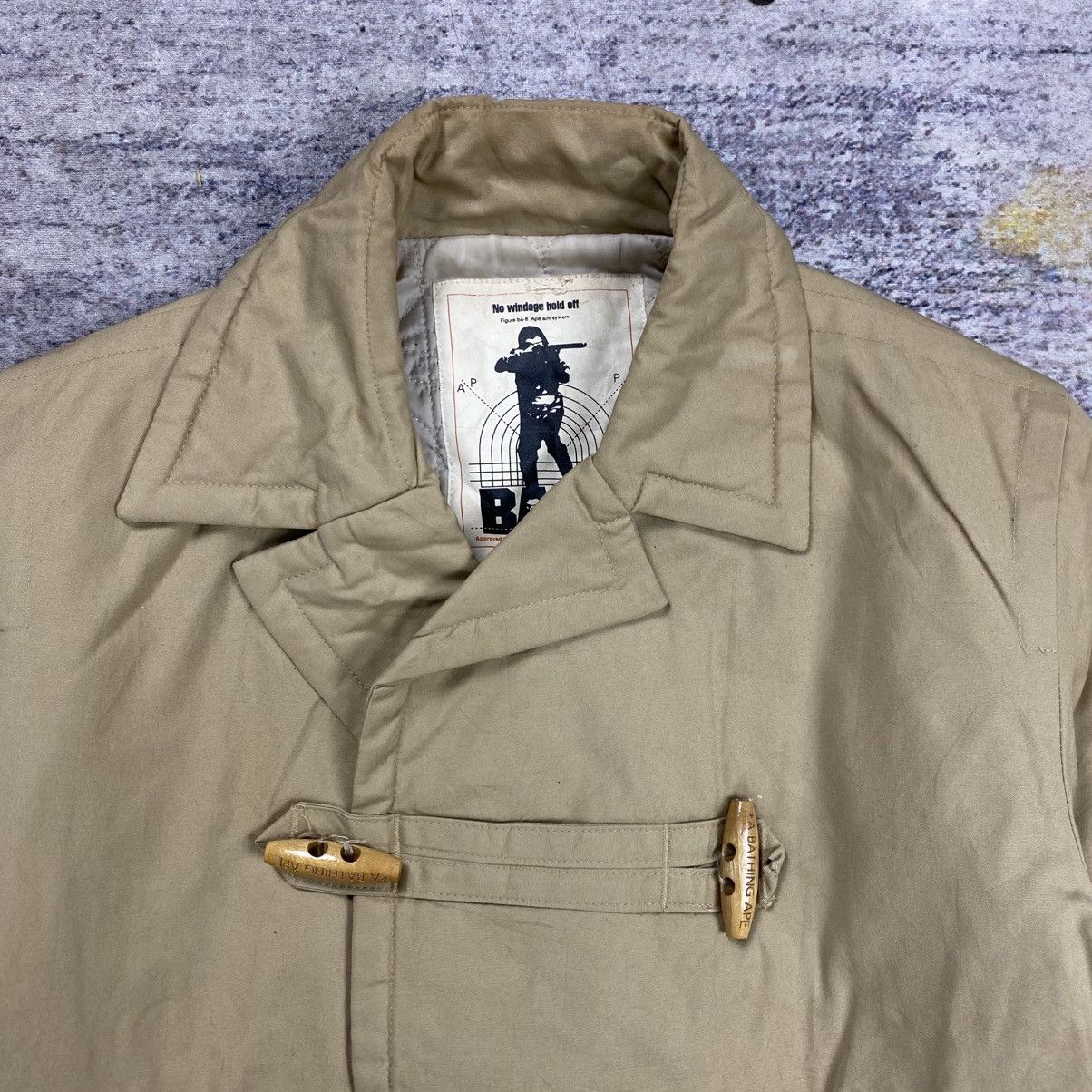 Bape vintage bape duffle jacket Size US S / EU 44-46 / 1 - 4 Thumbnail