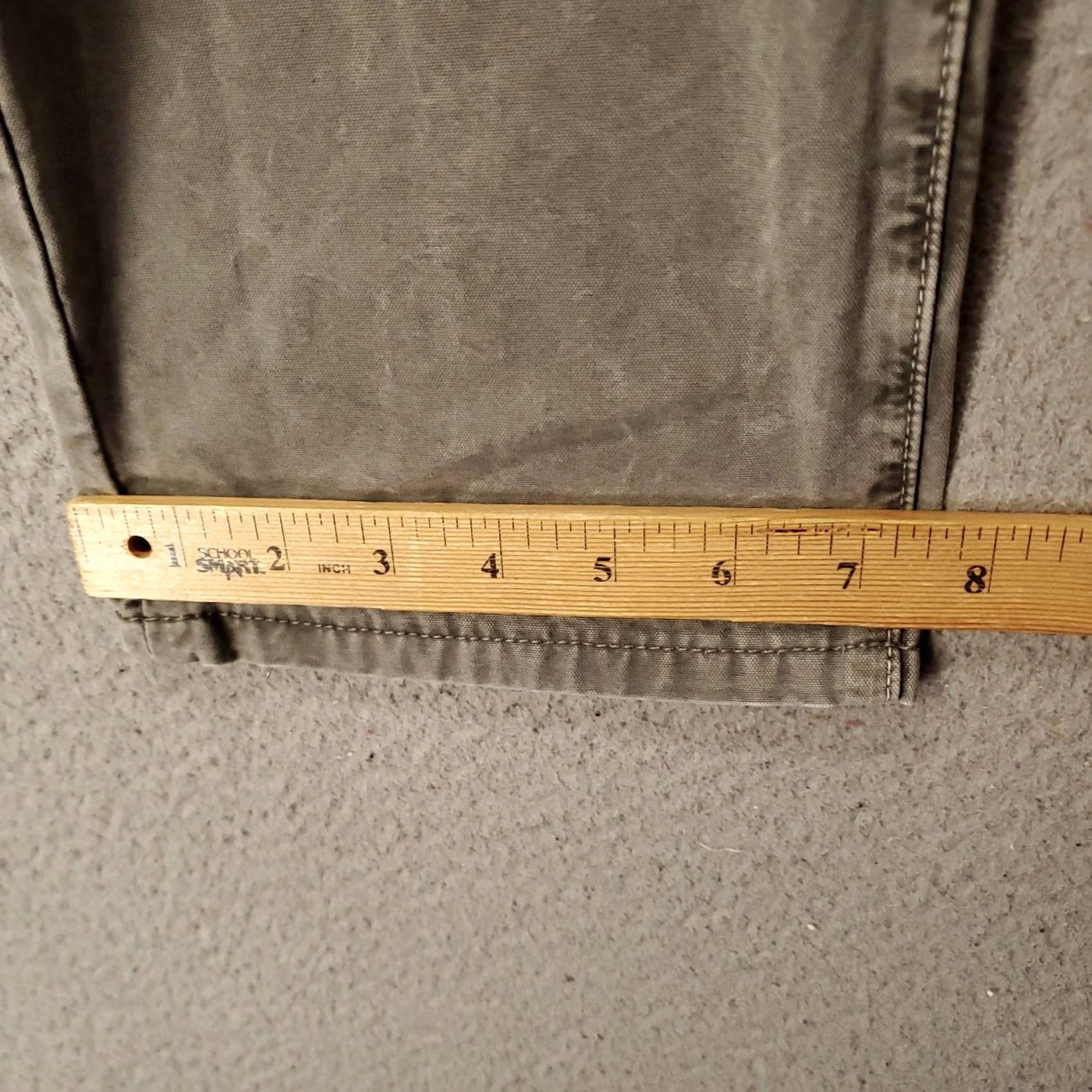 James Perse James Perse Pants Mens 32 Button Fly 5 Pocket Canvas Gray Standard USA Made Pants Size US 32 / EU 48 - 5 Thumbnail