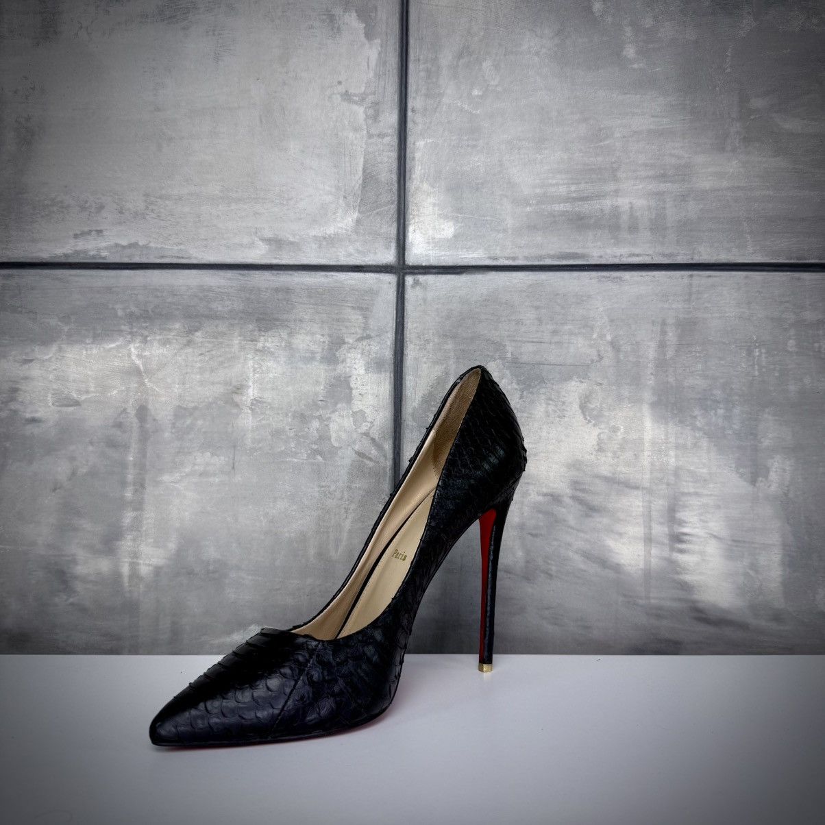 Christian Louboutin Python heels 38 Size US 8 / IT 38 - 4 Thumbnail