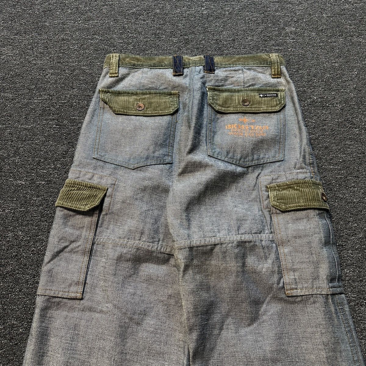 Japanese Brand × Vintage Vintage Big Star Cargo Wide Leg Denim Pants Size US 31 - 6 Thumbnail