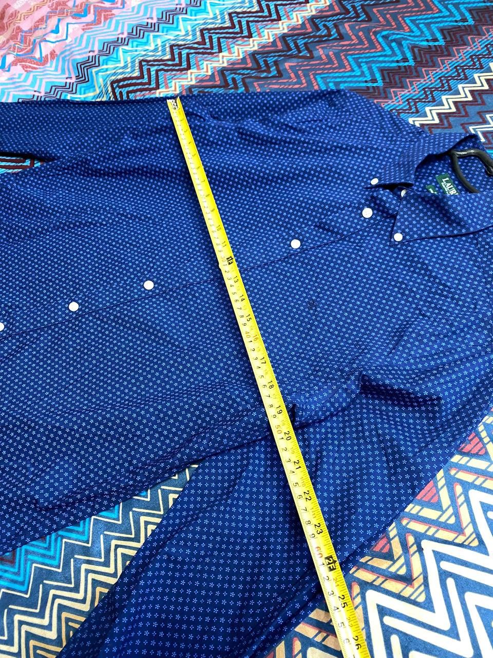 Polo Ralph Lauren × Vintage RALPH LAUREN Long Sleeve Blue Shirt Size US M / EU 48-50 / 2 - 15 Thumbnail