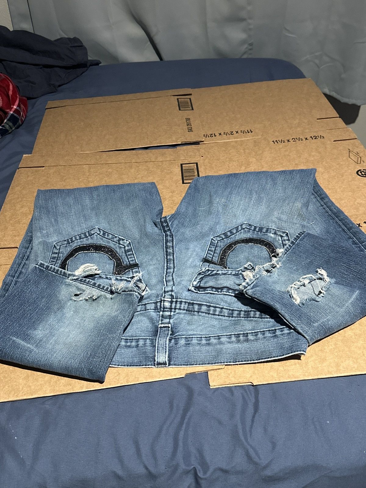 True Religion True Religion Ricky Bootcut Denim Size US 32 / EU 48 - 7 Thumbnail