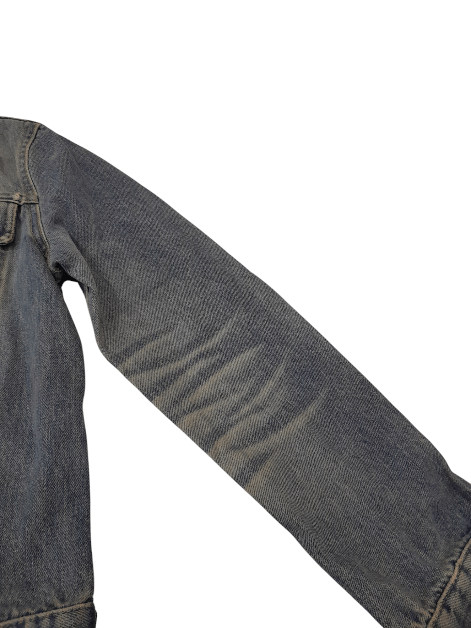 Helmut Lang × Vintage 1999 Helmut Lang Stoned Denim Jacket (F419) Size S / US 4 / IT 40 - 3 Thumbnail