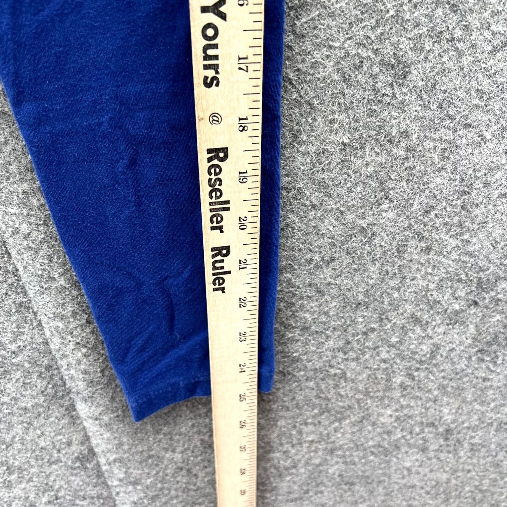 Puma PUMA Leggings Womens Medium Blue Fleece Skinny Athletic Pockets Size M Stretch Slim Tight Casual Comfort Size 32" / US 10 / IT 46 - 5 Thumbnail