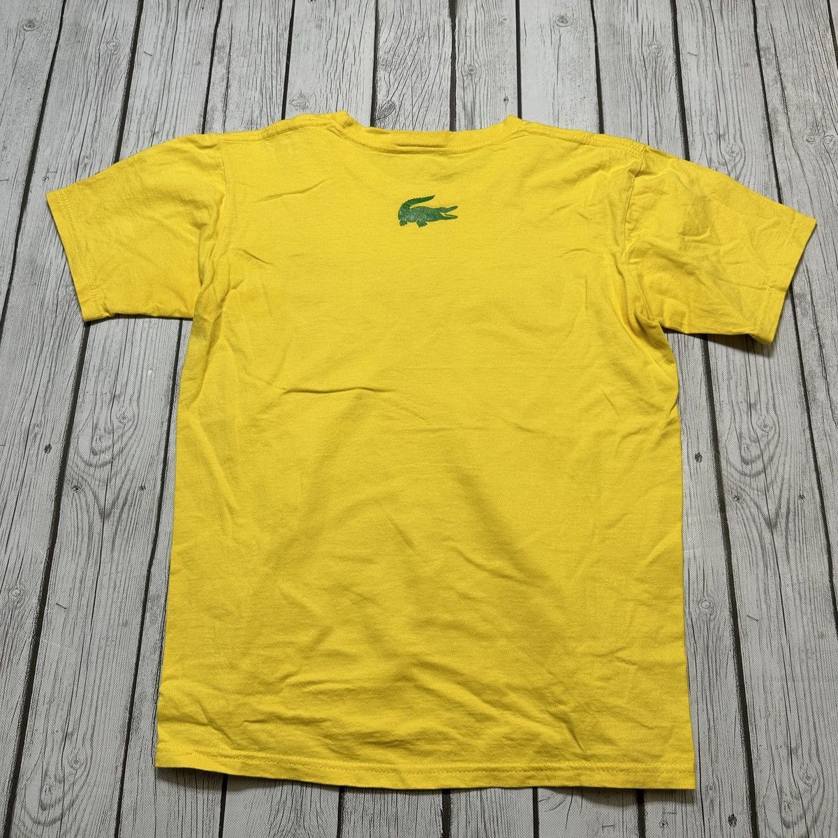 Lacoste × Vintage Vintage Chemise Lacoste tee Size US M / EU 48-50 / 2 - 2 Thumbnail