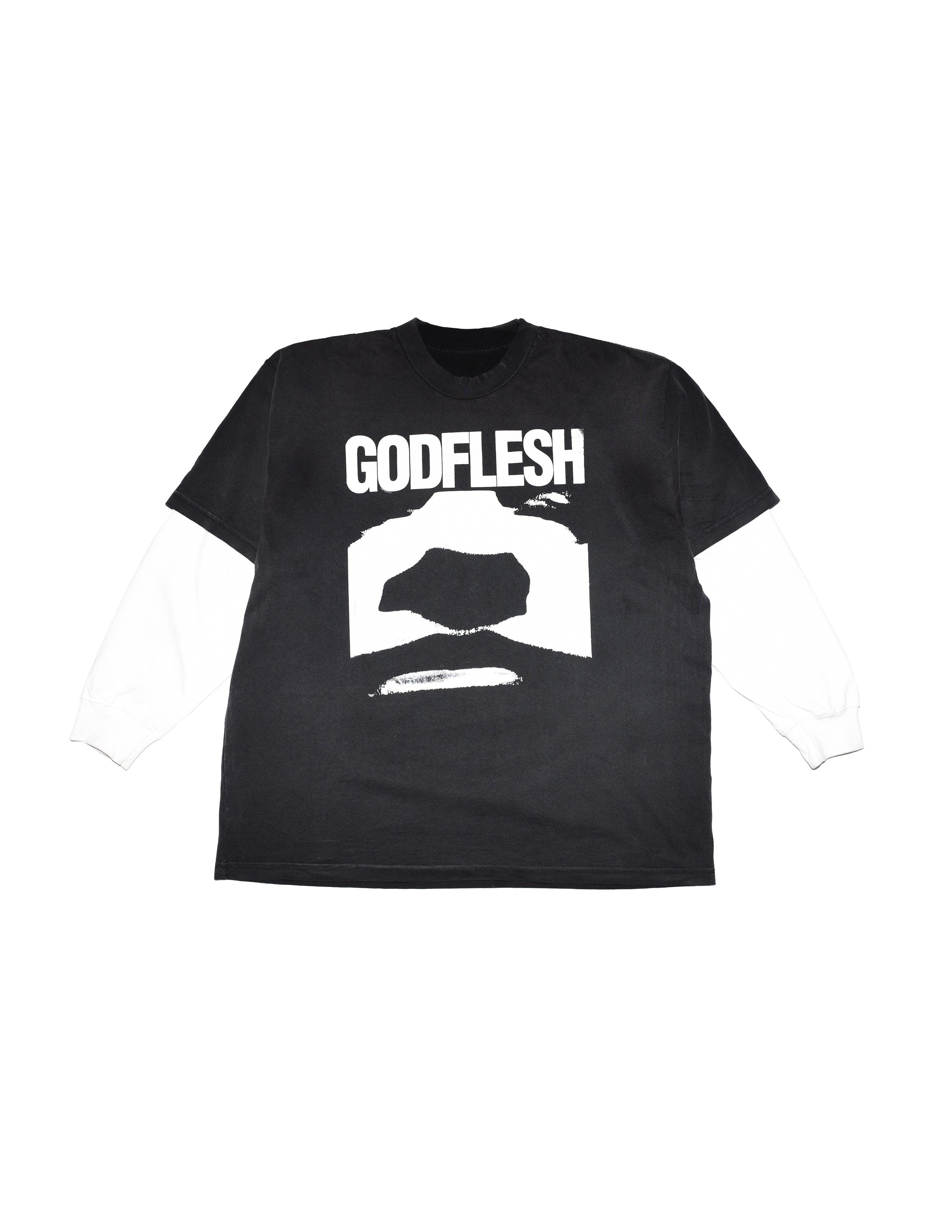 Vintage Godflesh Sample Thermal Tee by Digital Trenches Size US XXL / EU 58 / 5 - 1 Thumbnail