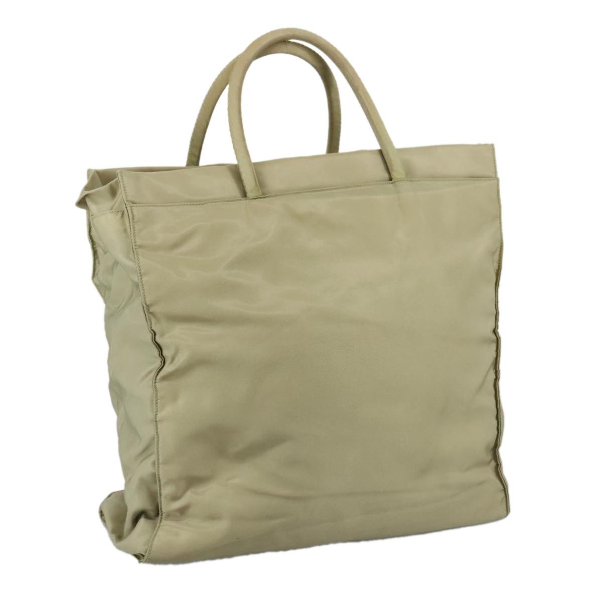 Prada PRADA Tote Bag Nylon Beige Silver Size ONE SIZE - 1 Thumbnail