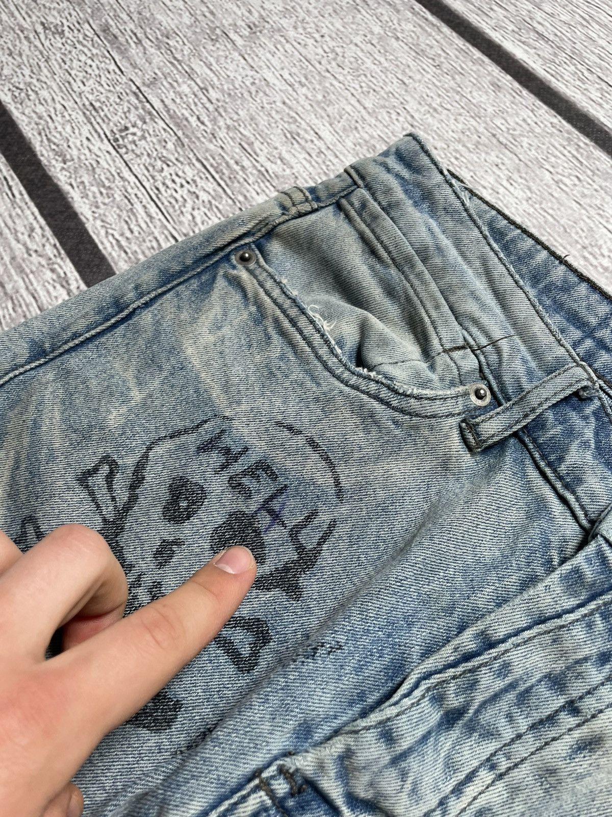 Ksubi Ksubi Van Wrinkle Nowhere Jeans Size US 30 / EU 46 - 5 Thumbnail