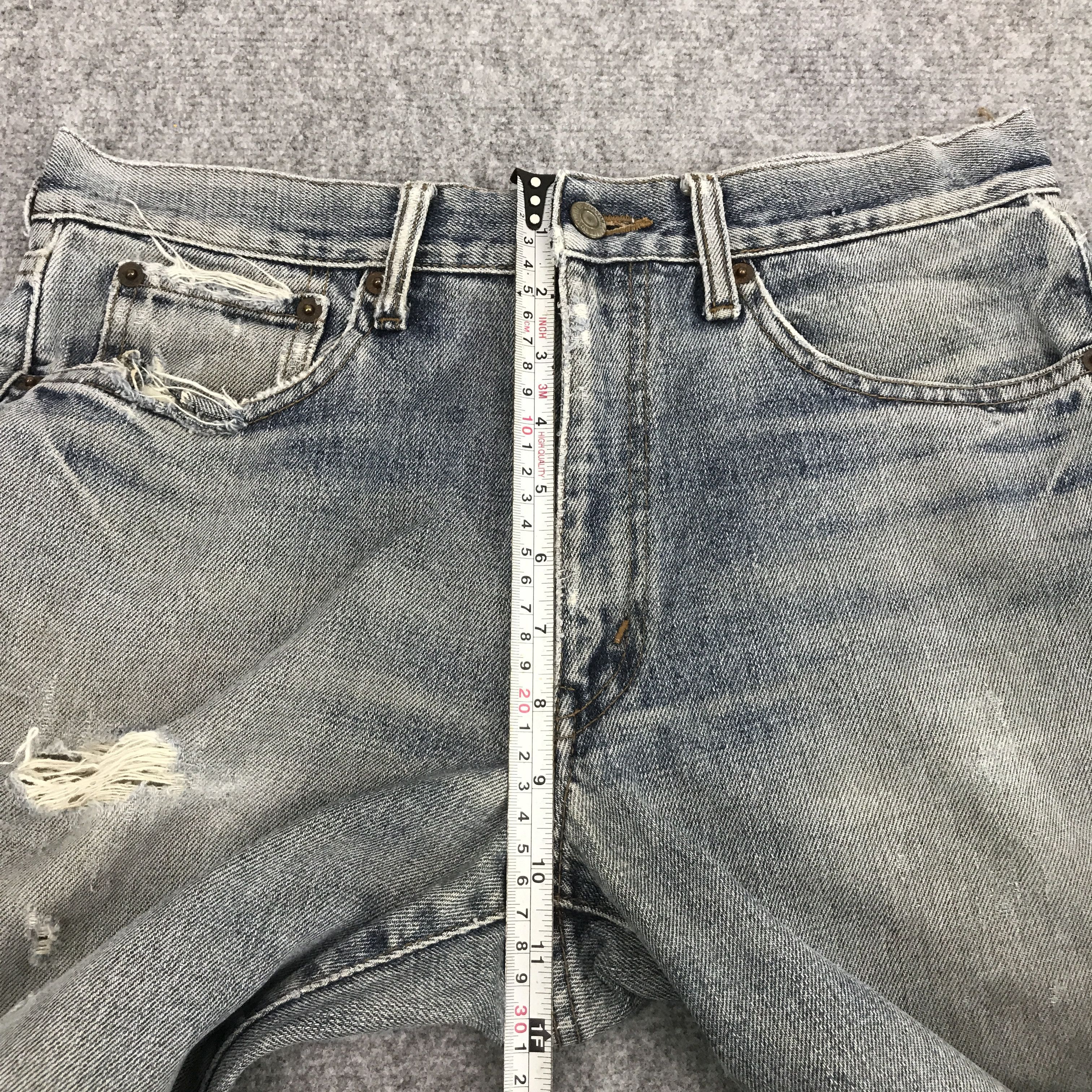 Other BOBSON DISTRESSED DENIM STYLE JEANS PANTS Size US 31 - 10 Thumbnail